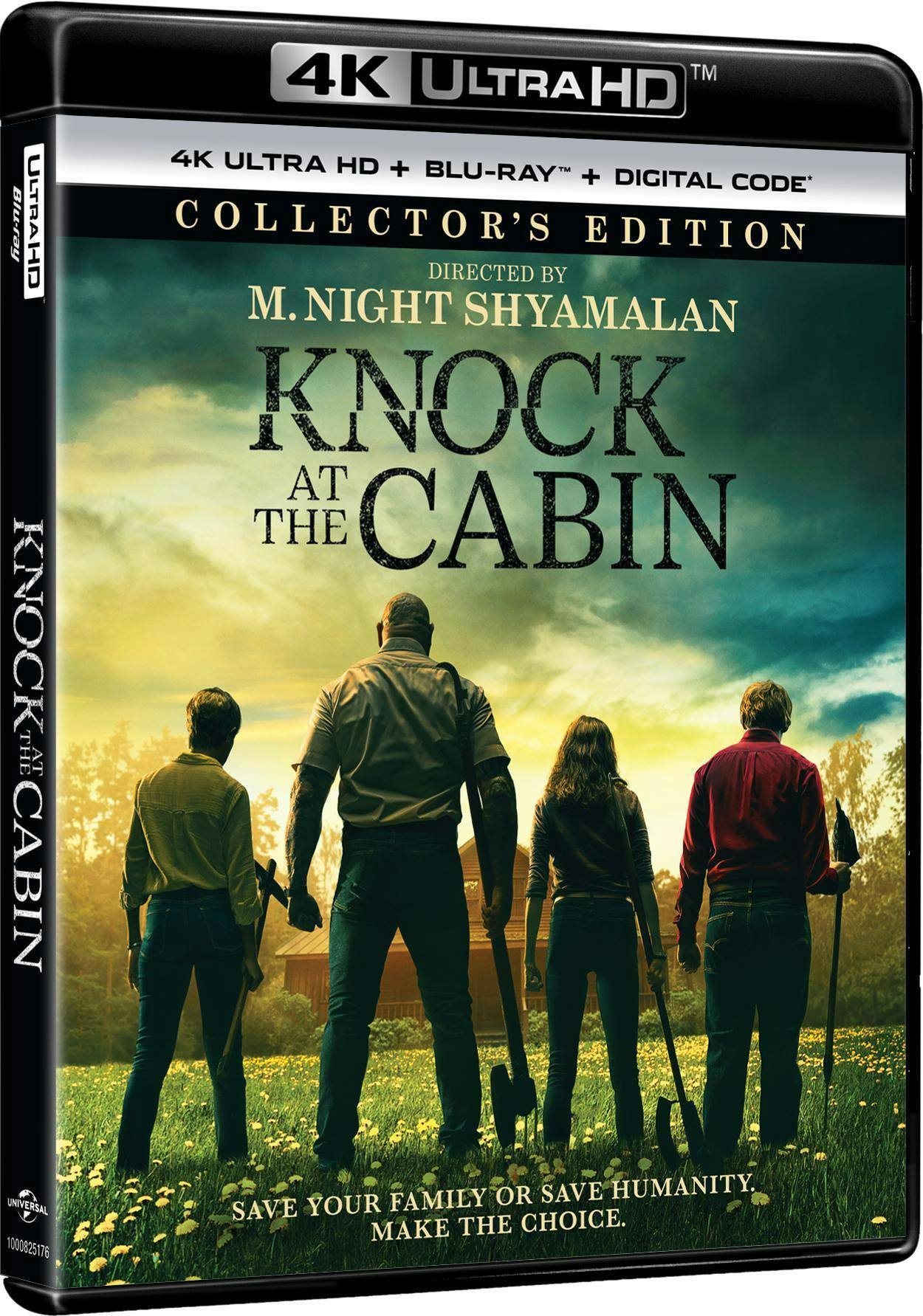 Angle. Knock at the Cabin   - 4K Blu-Ray.