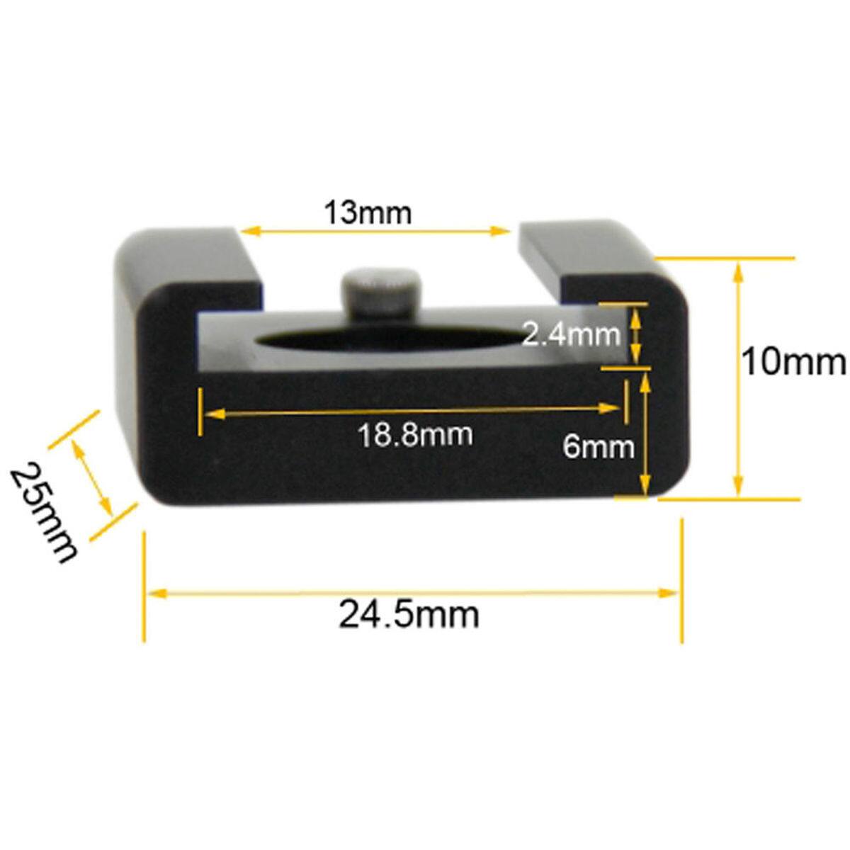 13mm 25mm 2.4mm 18.8mm 6mm 24.5mm 10mm