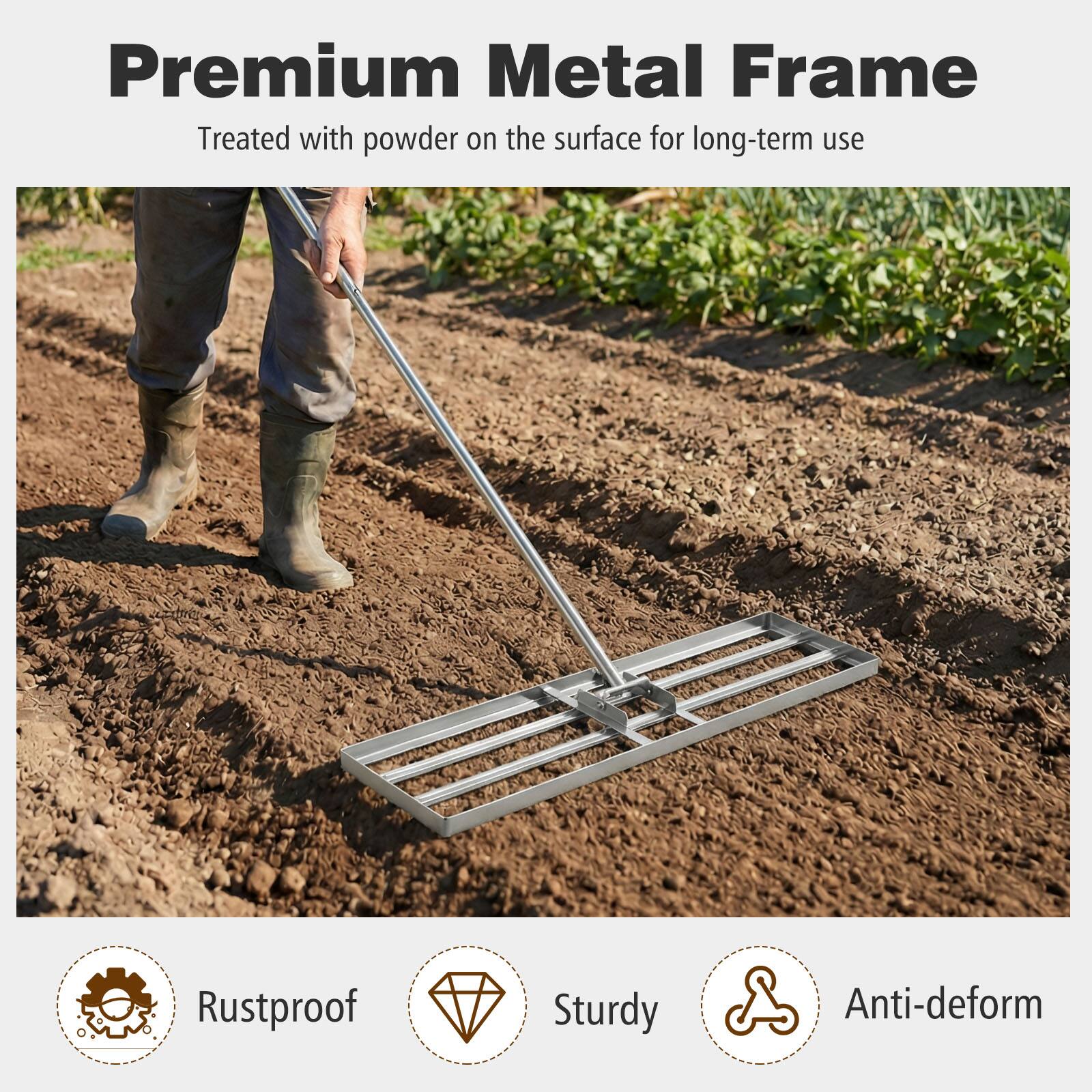 Premium Metal Frame  
Treated with powder on the surface for long-term use  

- Rustproof  
- Sturdy  
- Anti-deform