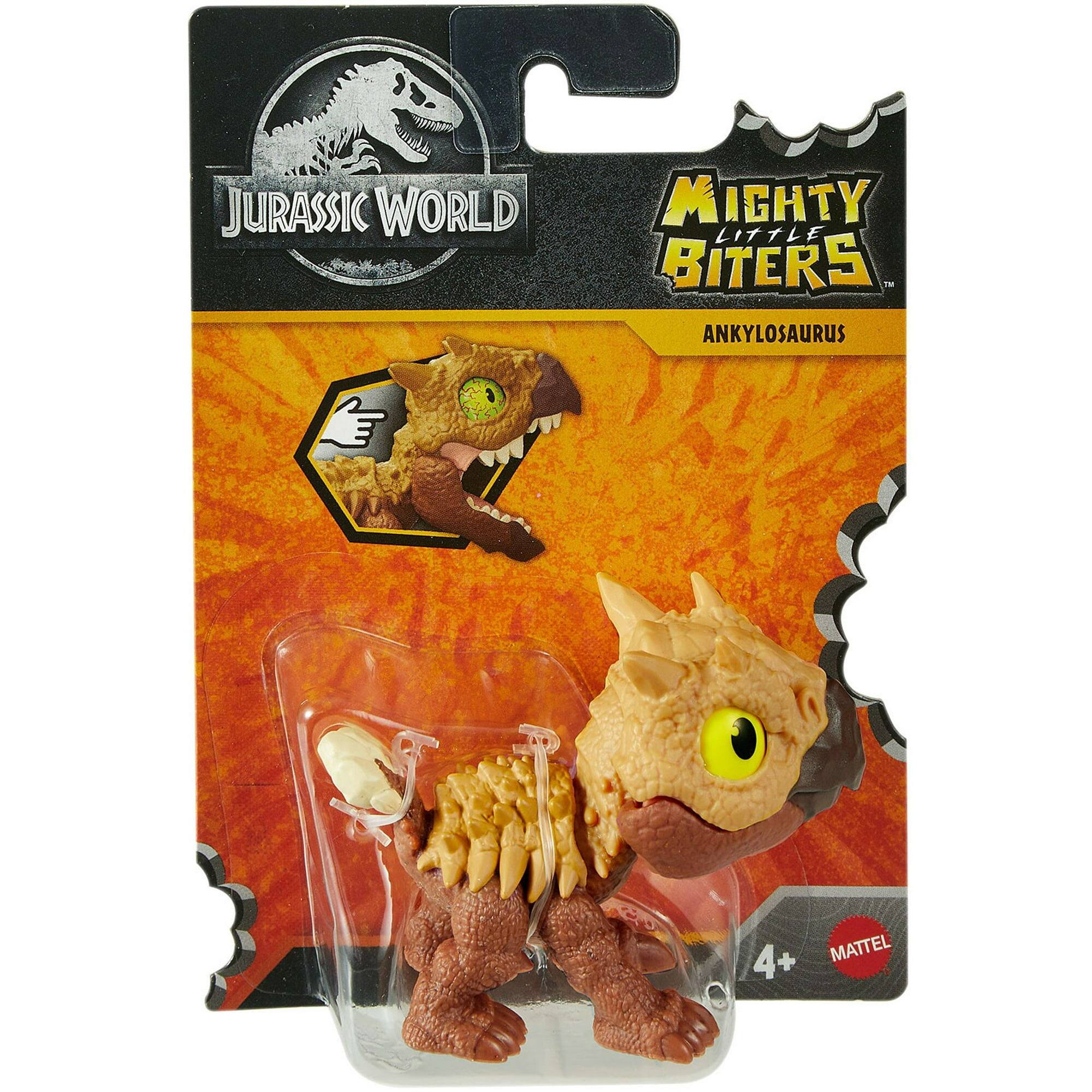JURASSIC WORLD  
MIGHTY LITTLE BITERS™ ANKYLOSAURUS  
4+ MATTEL