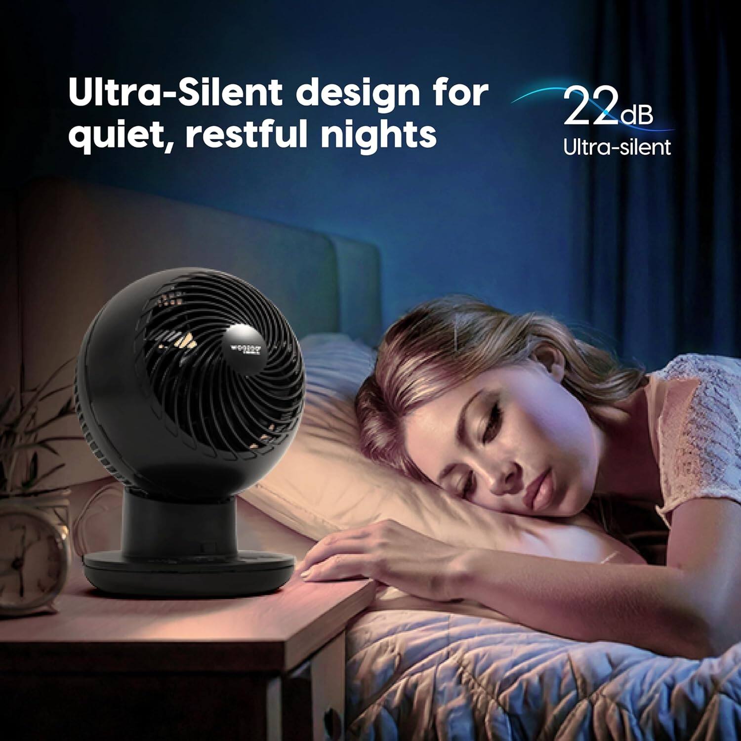 IRIS USA WOOZOO Fan with Remote, Oscillating Fan, Desk Fan, Table Air ...