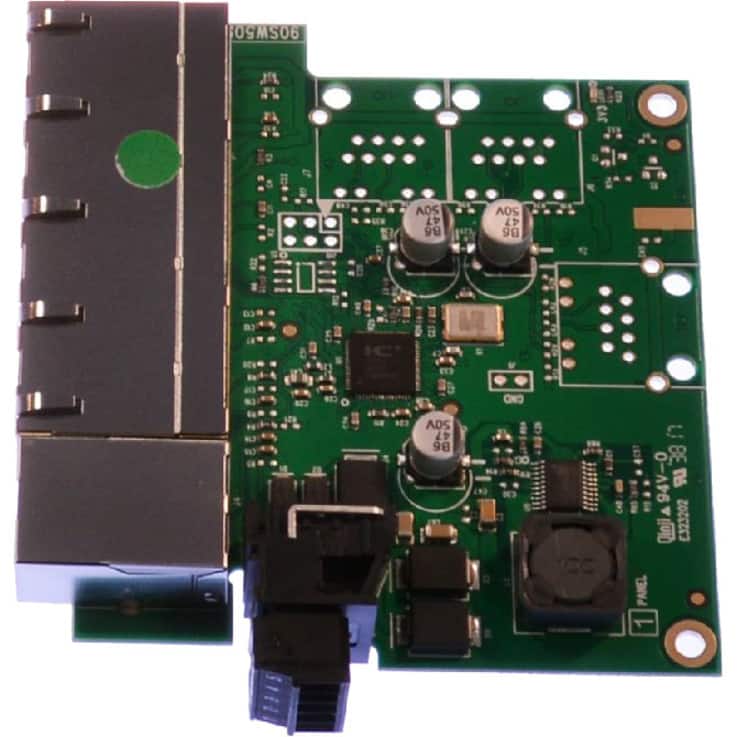 Brainboxes Industrial Embeddable 5 Port Ethernet Switch 5 Ports 2