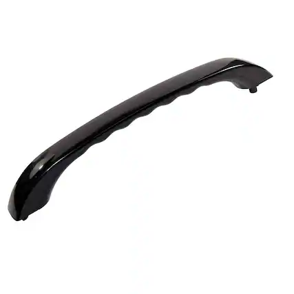 Front. HQRP - Microwave Door Handle Replacement for GE WB15X10020 WB15X334 JVM1330 JVM1331 JVM1339 JVM1340.