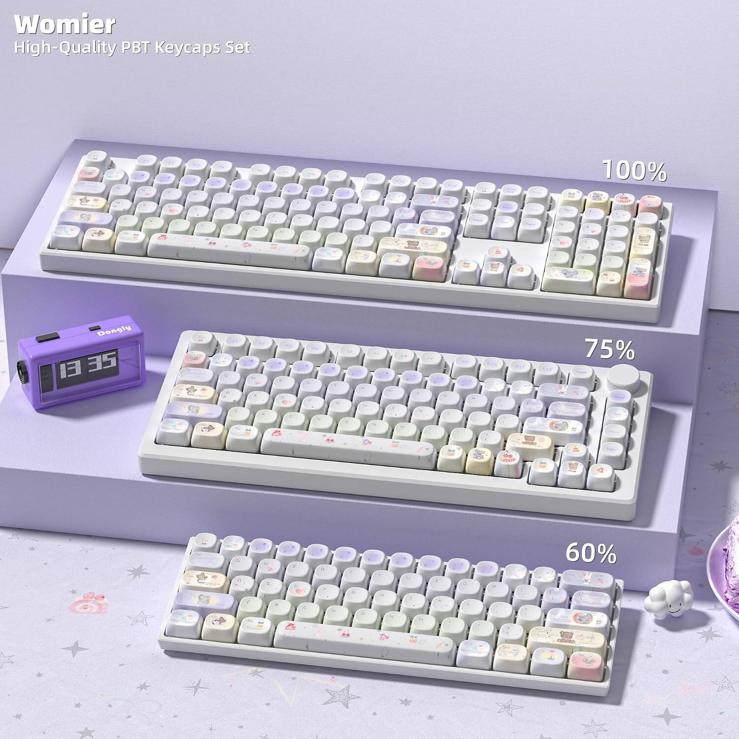 Womier High-Quality PBT Keycaps Set

5
S
DE

For
J
X

100%
2

L
Dongly El 35
75%
x
7
60%