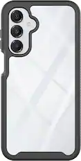 Front. SaharaCase - Raider Series GRIP Case for Samsung Galaxy A26 5G - Scorpion Black.