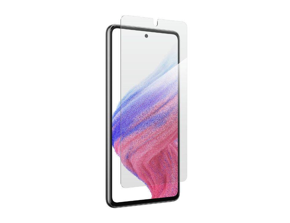 Front. ZAGG - Zagg Invisible Shield Glass Screen Protector for Samsung Galaxy A53 5G - Clear.
