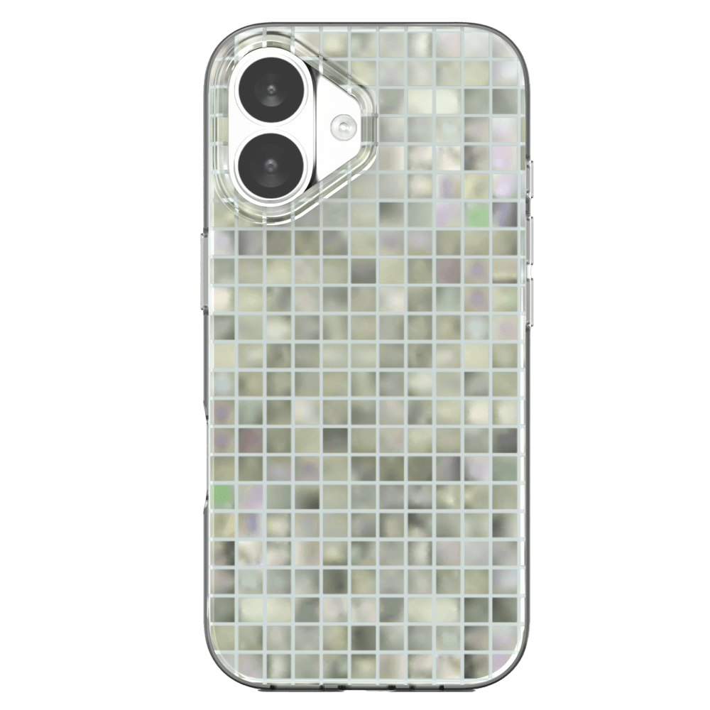 Front. Prodigee - prodigee - Tile MagSafe Case for Apple iPhone 17 - Iridescent - Multicolor.