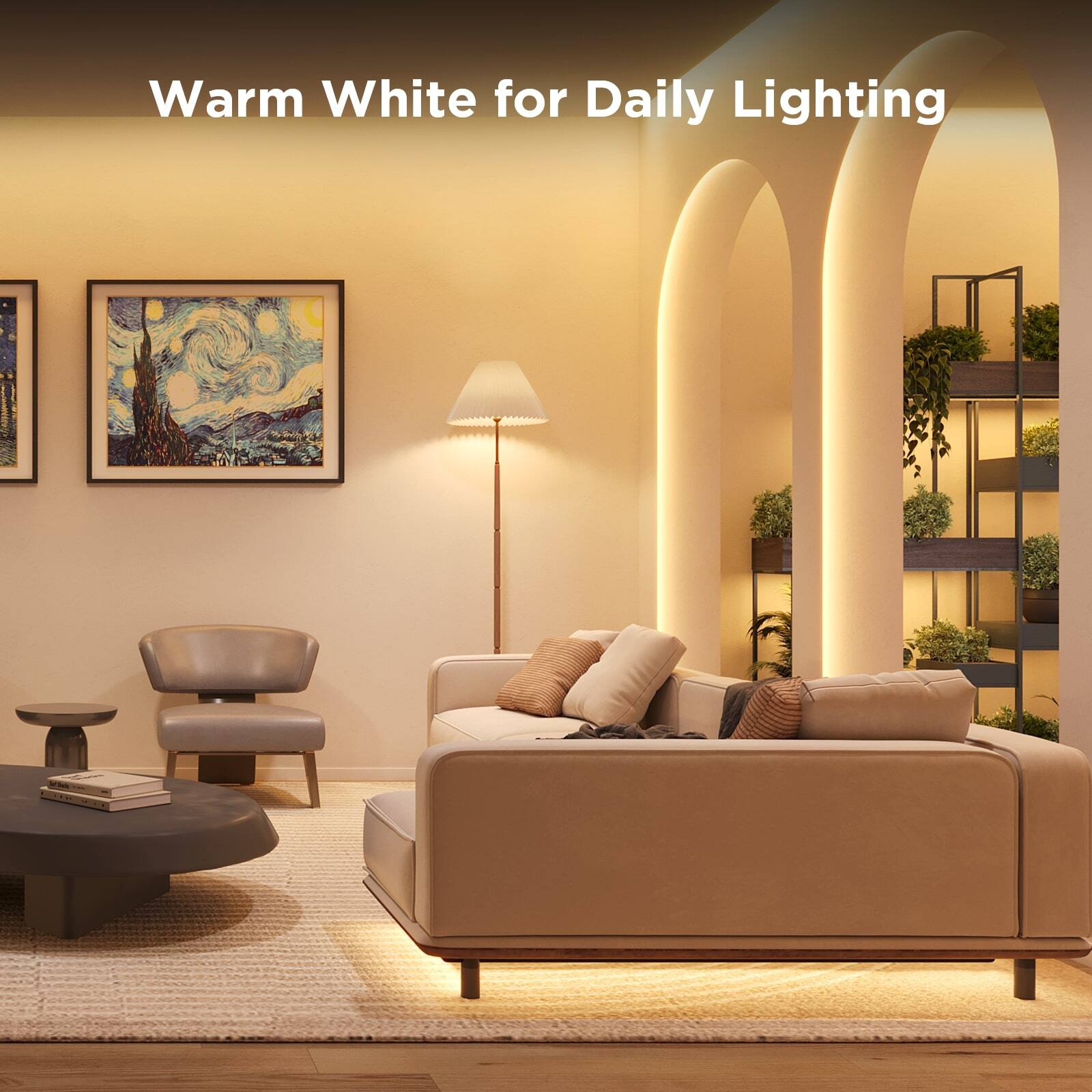 Warm White for Daily Lighting