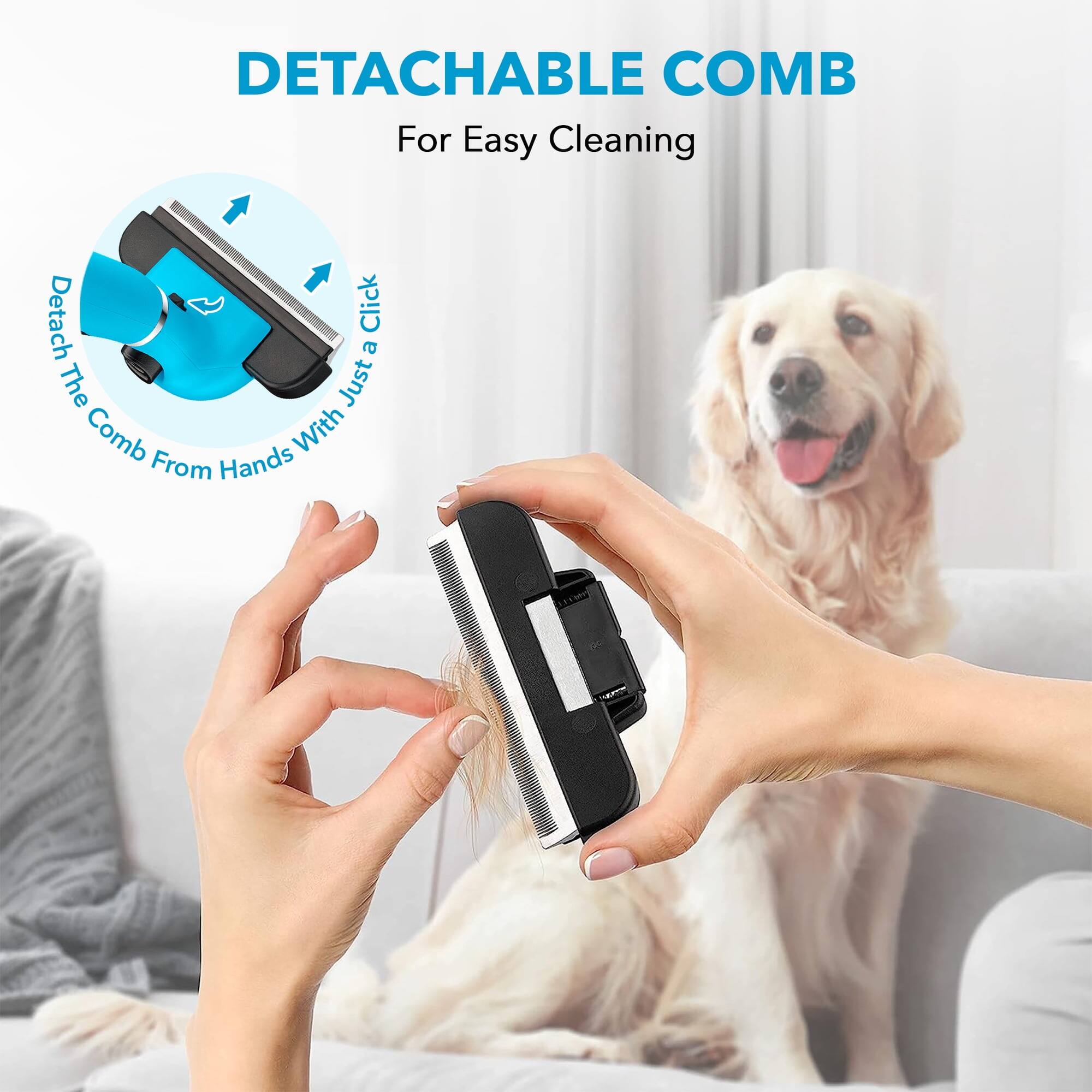 DETACHABLE COMB  
For Easy Cleaning  

Detach The Comb From Hands With Just a Click