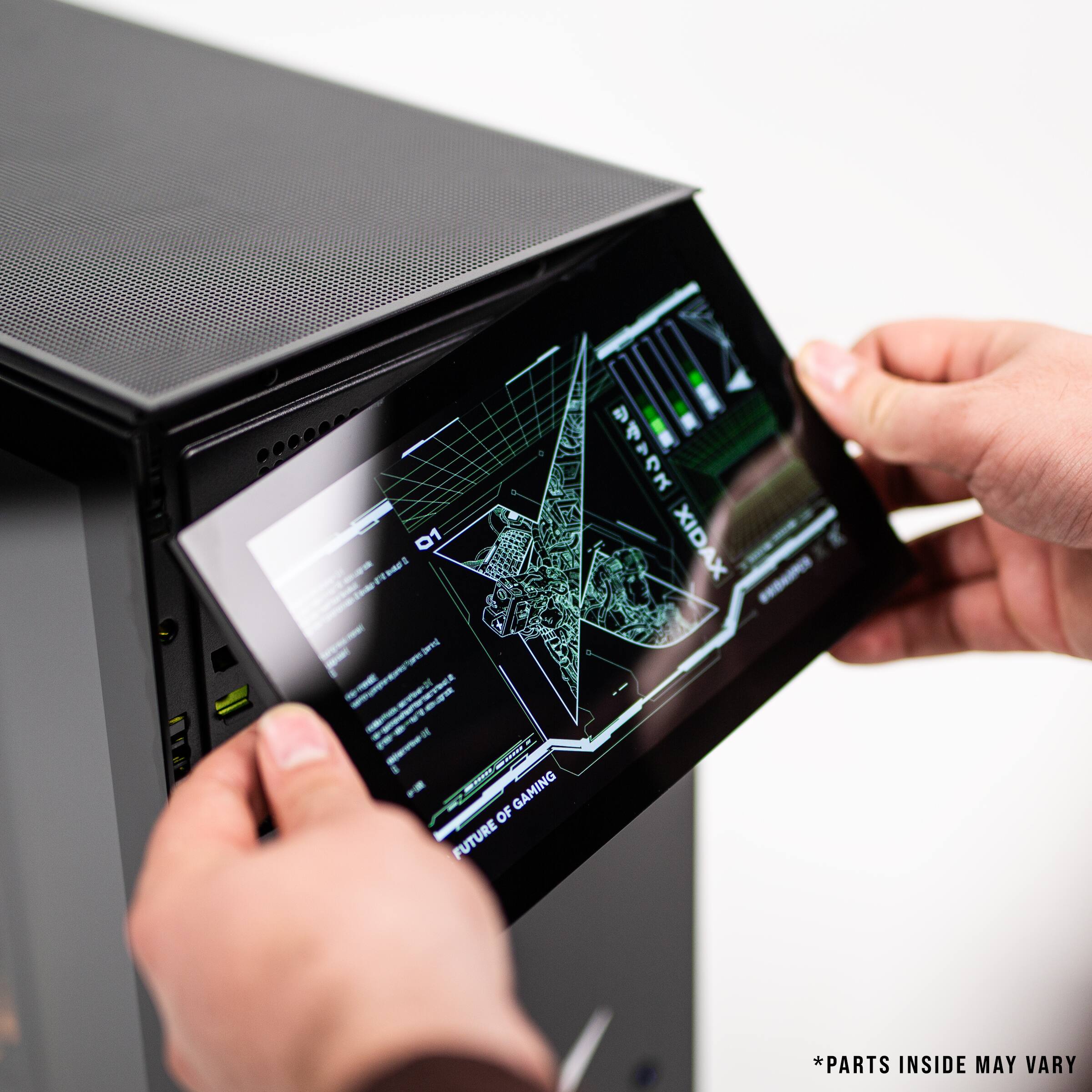 01 - E - Ac  
Et - - D - . - - - -a - - 7 - SSNLL a - - EP GAMING OF FUTURE  
XIDAX CIS *PARTS INSIDE MAY VARY