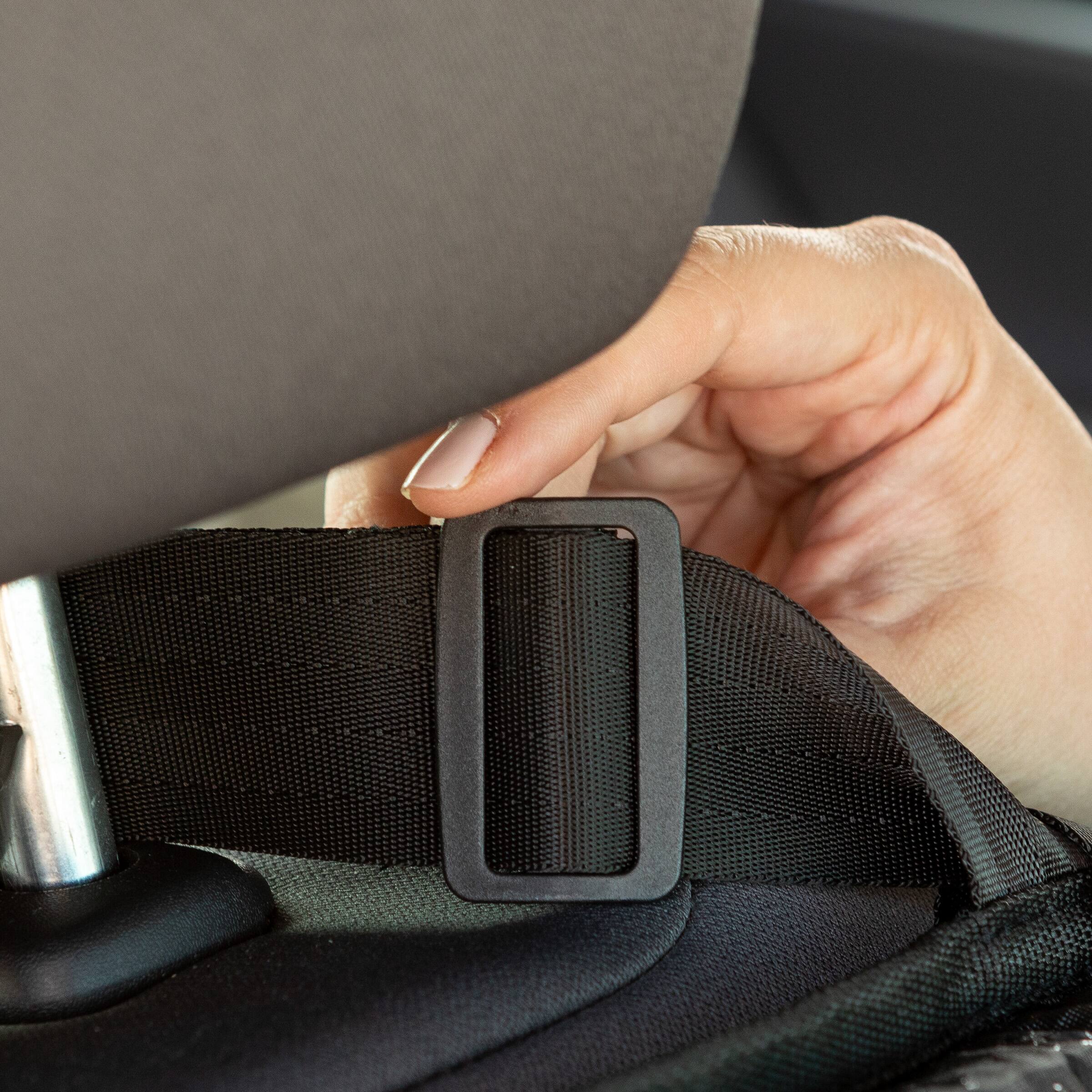 Alt View 2. PetMaker - Dog Car Seat for Pets up to 44lbs - Black.