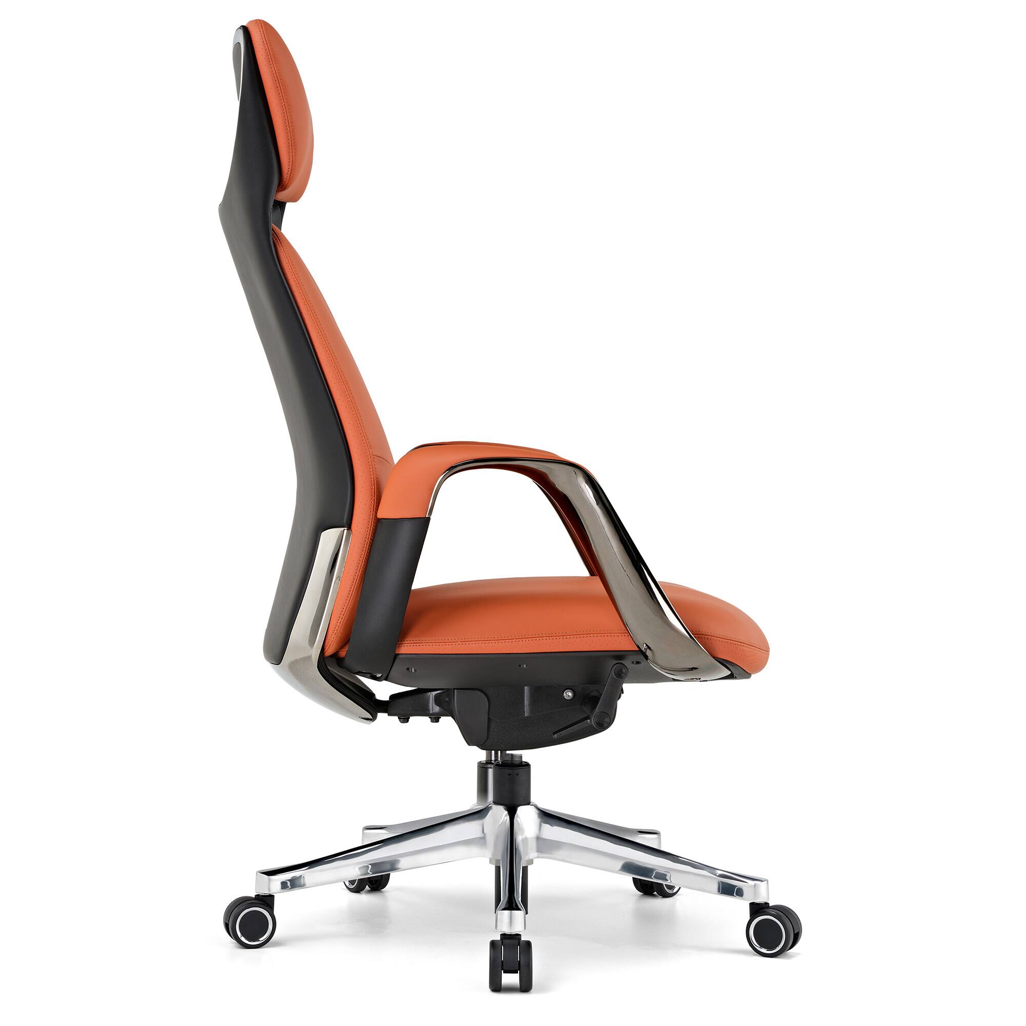 Left. Eureka Ergonomic - Executive Ergonomic Office Desk Chair - Orange.
