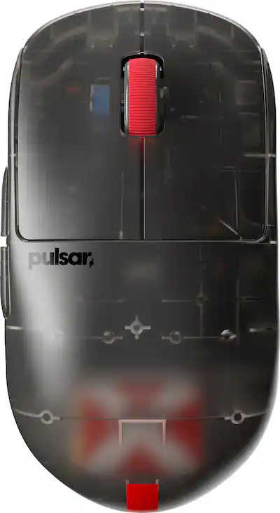 Pulsar X2H Mini Wireless Gaming Mouse Wireless Clear Black PX2H1CB Pulsar X2H Mini Wireless Gaming Mouse Wireless Clear Black PX2H1CB
