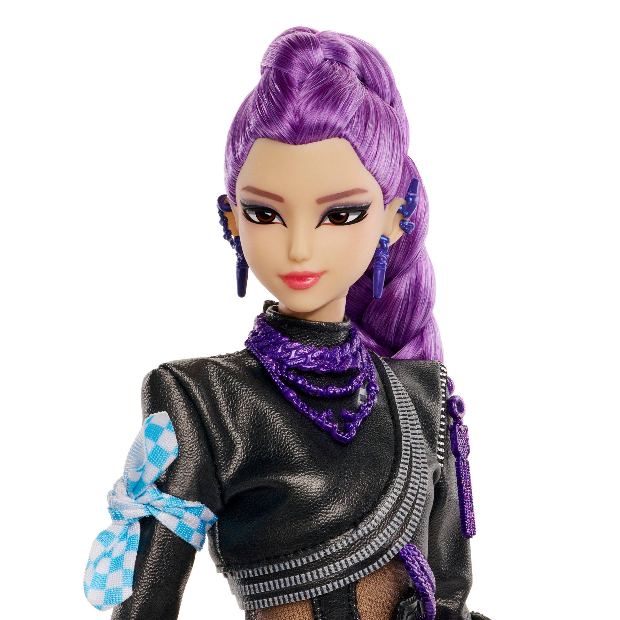 Alt View 2. Mattel - KPop Demon Hunters HUNTR/X Battle Rumi Doll.