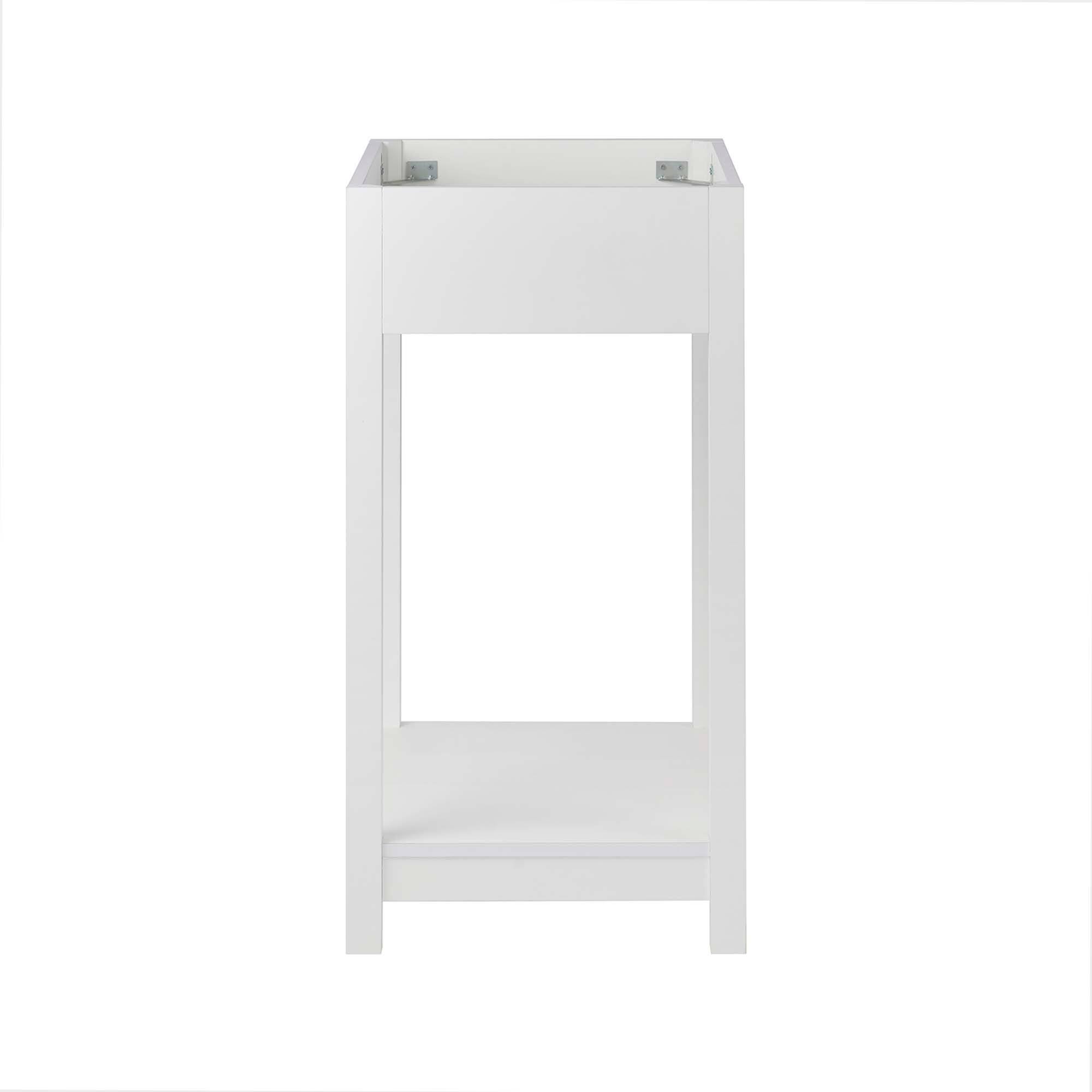 Alt View 2. Modway - Altura Bathroom Cabinet Basin Not Included by Modway - White.
