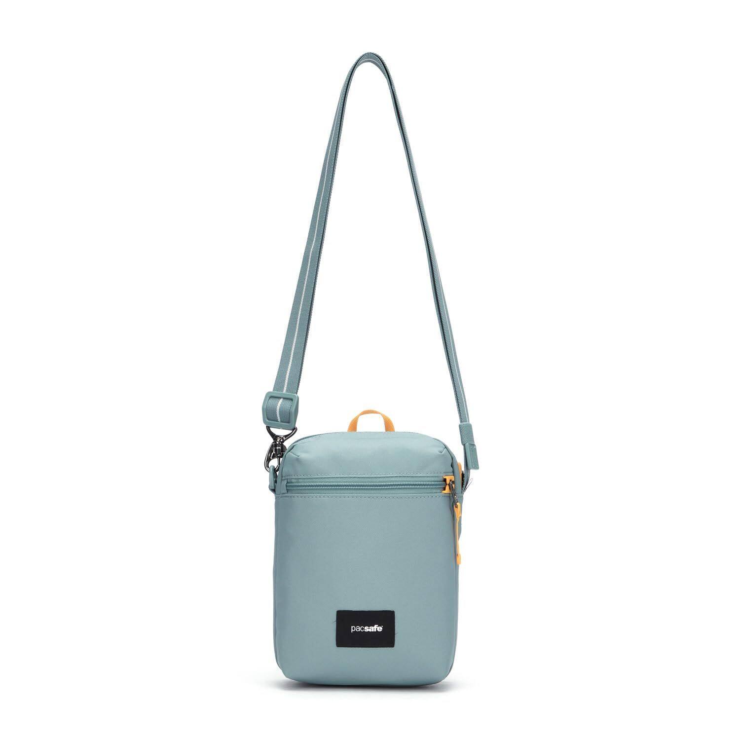 Angle. Pacsafe - Pacsafe GO Festival Crossbody - Fresh Mint.
