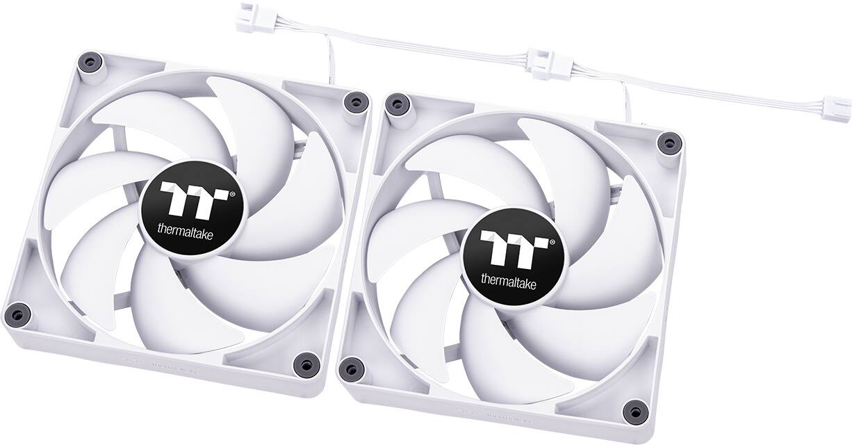The text on the image reads "thermaltake thermaltake". This is a repetition of the brand name, which is "thermaltake".