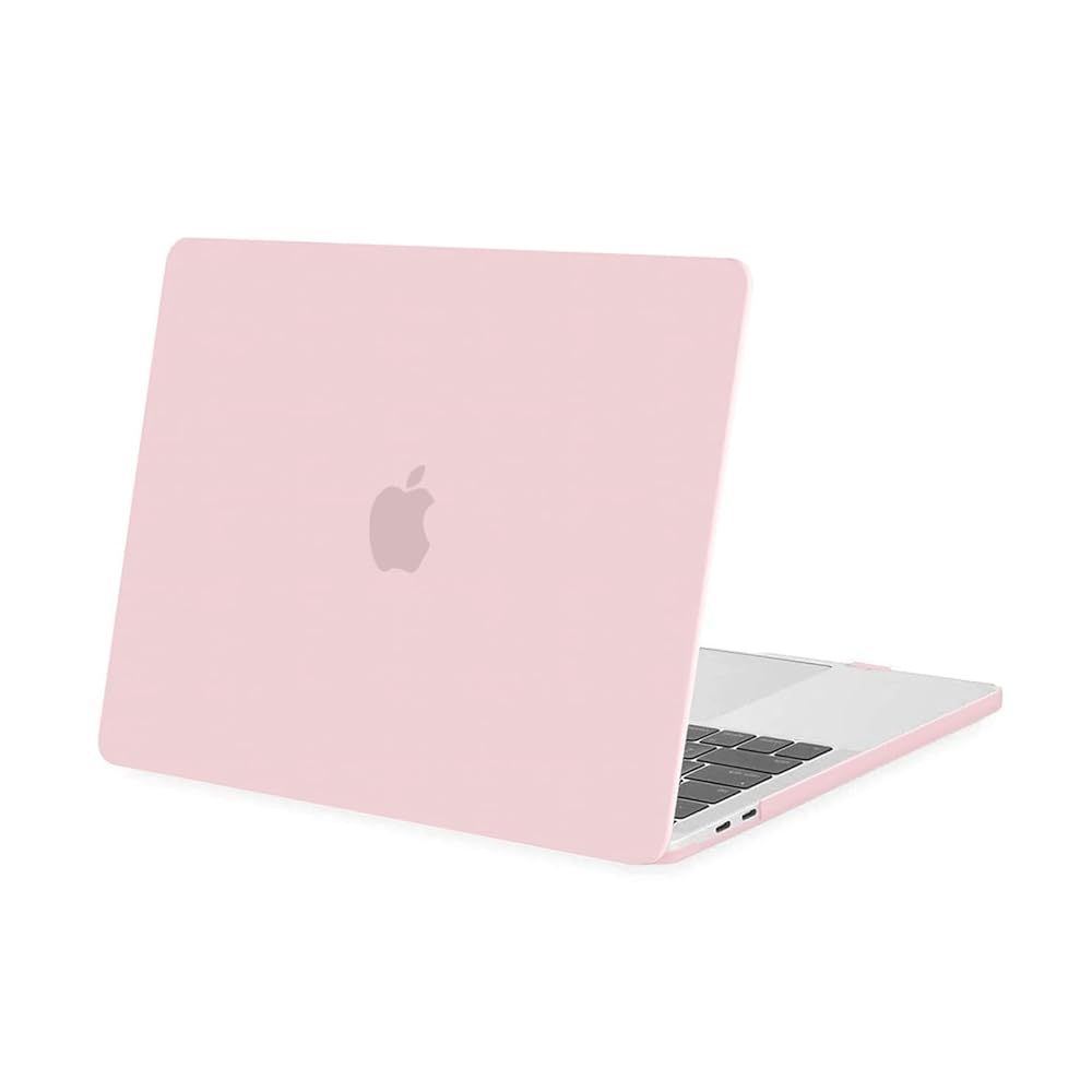 mosiso - Hard Shell Case for 13-inch MacBook Pro 2016-2026 A2338 A2289 A2251 A2159 A1989 A1706 A1708 - Baby Pink