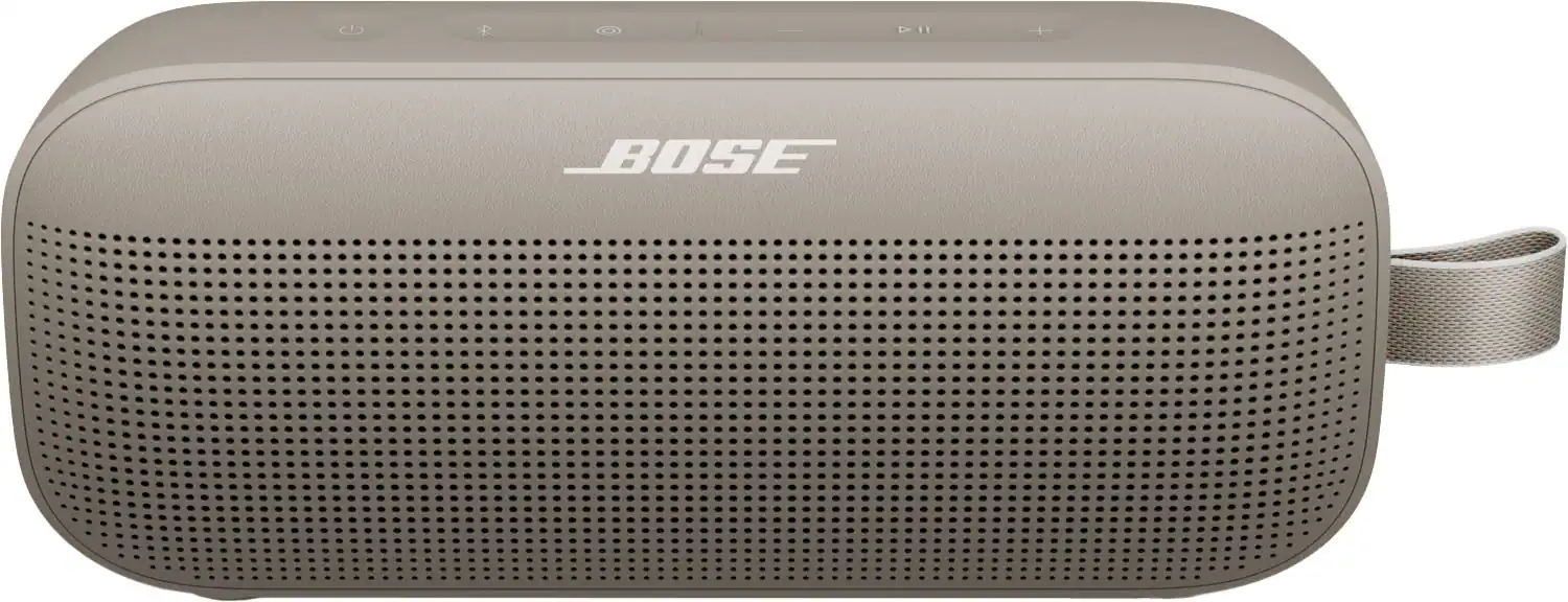 Bose - SoundLink Flex (2nd Gen) Portable Bluetooth Speaker with Waterproof/Dustproof Design - Sandstone