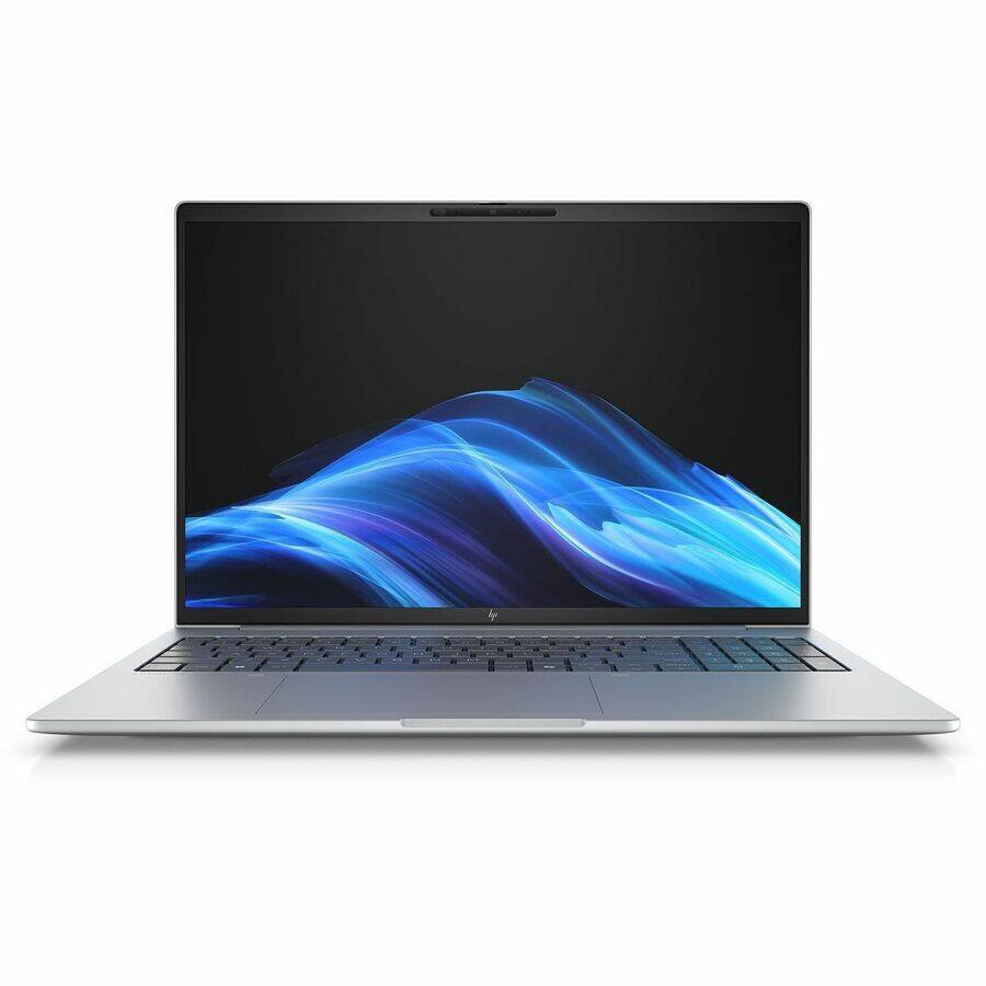 Alt View 6. HP - HP EliteBook 8 G1a 16" Copilot+ PC Notebook - WUXGA - 60 Hz - AMD Ryzen 7 PRO 250 - 16 GB - 512 GB SSD - English - Glacier Silver.