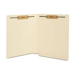Staples - Reinforced Classification Folder, Letter Size, 50/Box - Manila