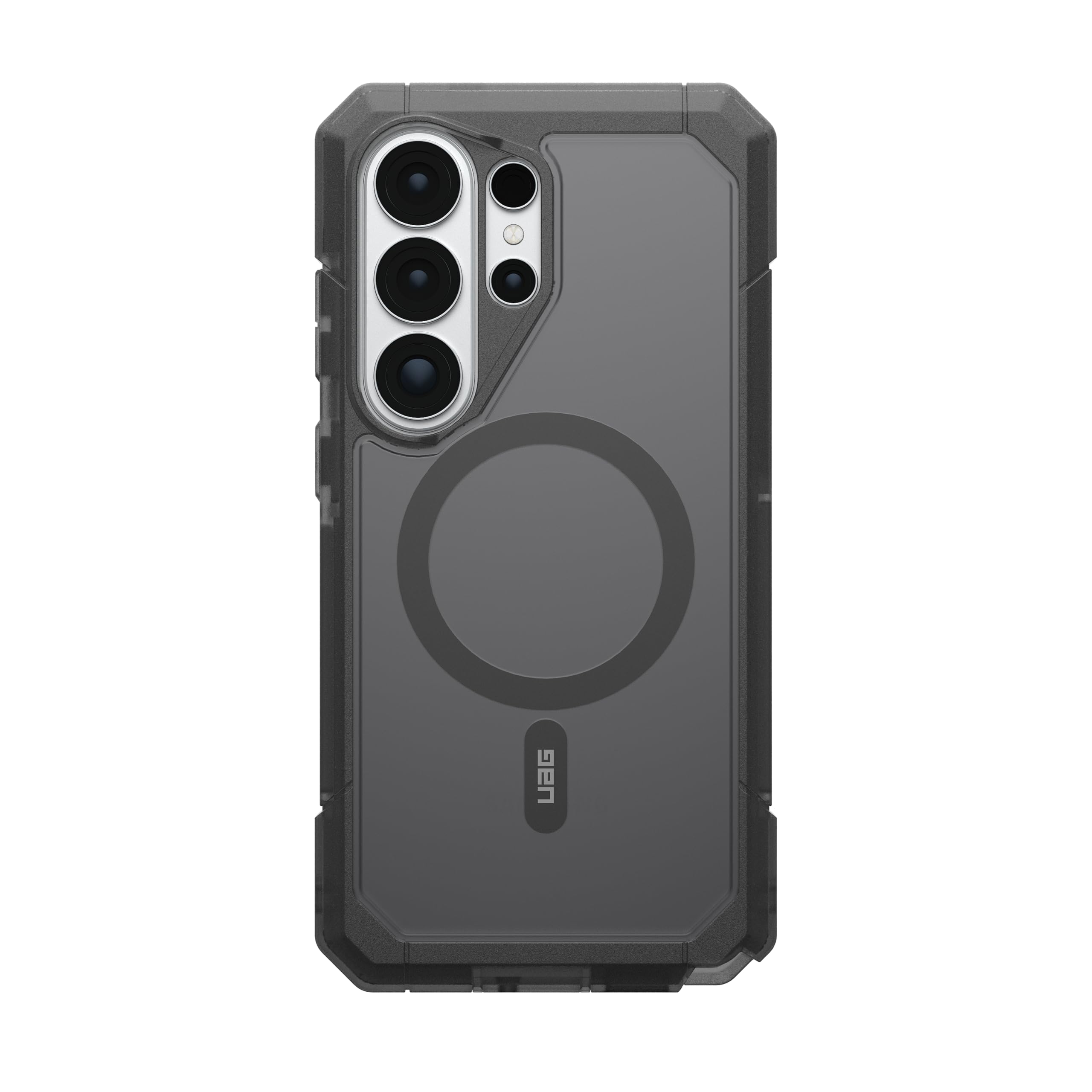 Alt View 4. UAG - Samsung Galaxy S26 Ultra Case w/ Magnetic Charging, Full Body 2-Piece Integrated Port Cover, Rugged Protective Cover - Ash.