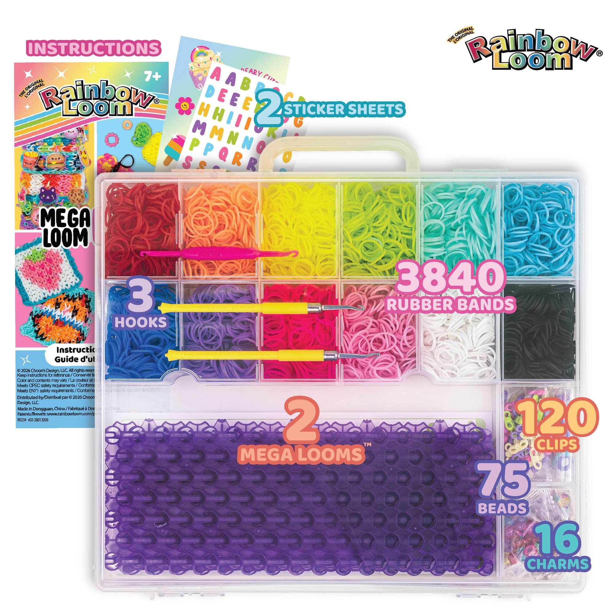 Choon's Design Rainbow Loom Mega Loom Duo Bracelet Making Kit ...