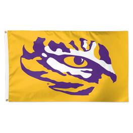 WinCraft - LSU Tigers 3' x 5' Single-Sided Deluxe Secondary Team Logo Flag - Multicolor