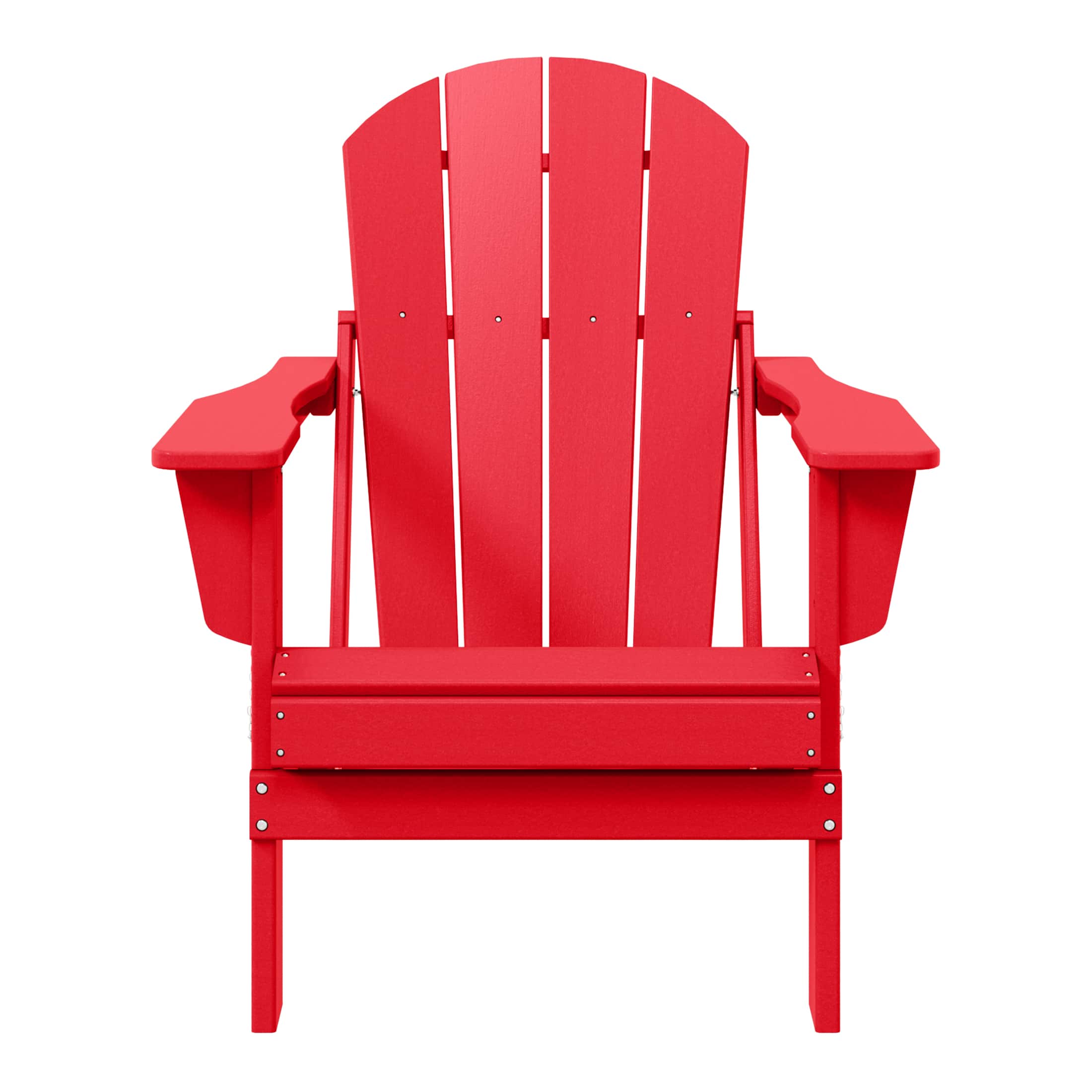 WestinTrends - Malibu HDPE Outdoor Patio Folding Poly Adirondack Chair - Red price history on PriceWatchPro
