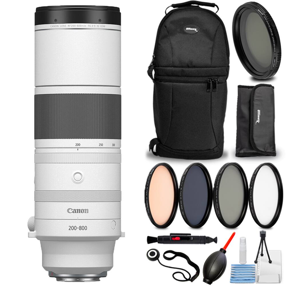 CANON ENS RF200-800mm F6.3-9 S USM

200 I
250
DOE
Ultimexx
Canon
200-800