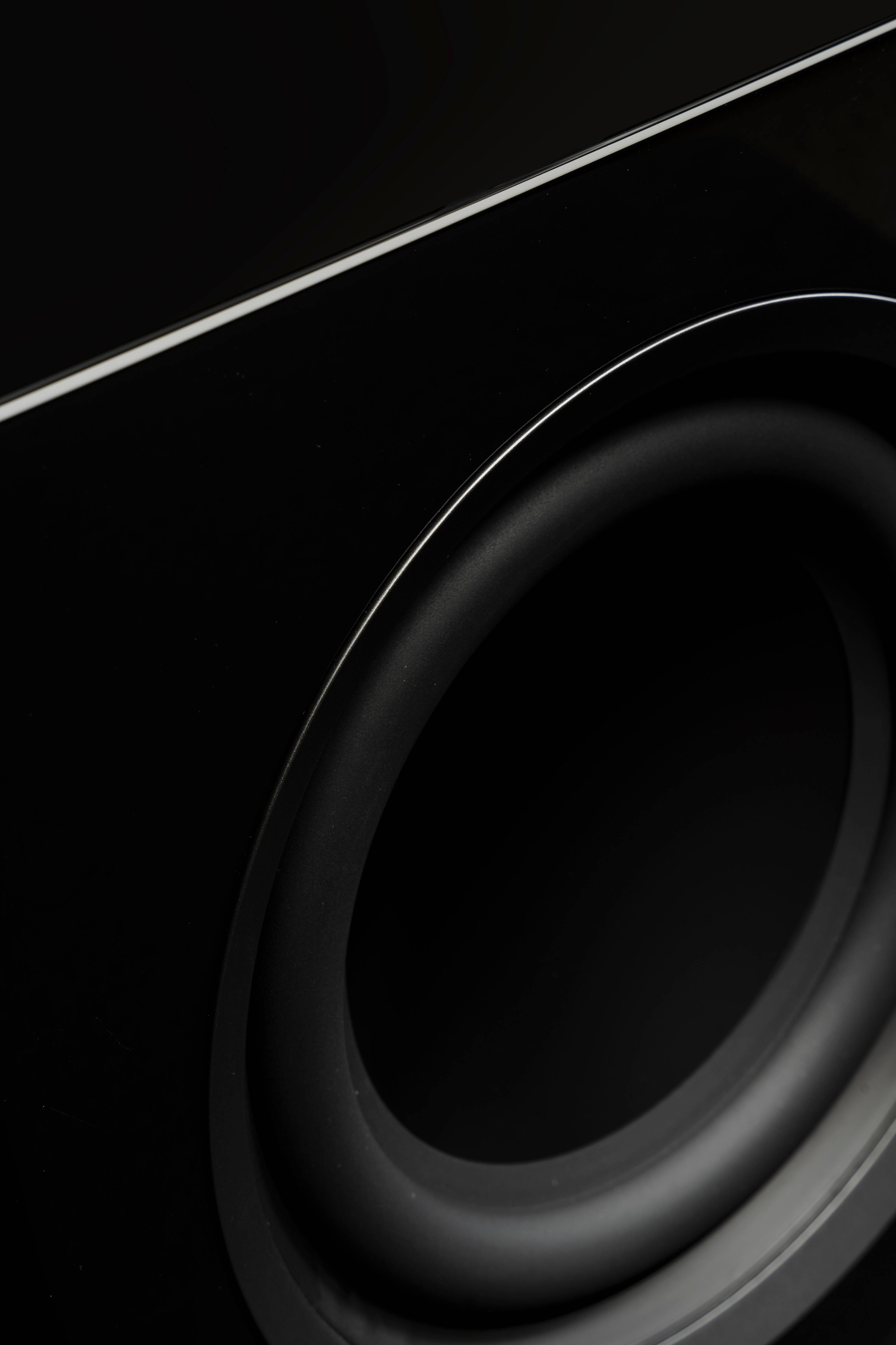 Alt View 16. MartinLogan - Abyss 8, 8” Hybrid, Powered Subwoofer, with Magnitude MT-1kW Amplifier, Sub Control App, and Wireless Built-In - Gloss Black.