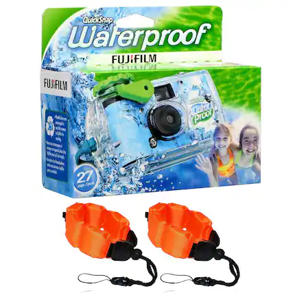 QuickSnap Waterproof
FUJIFILM
FUJIFILM
Waterproof
QuickSnap
Waterproof
27 exp./pos.
exp./pos.