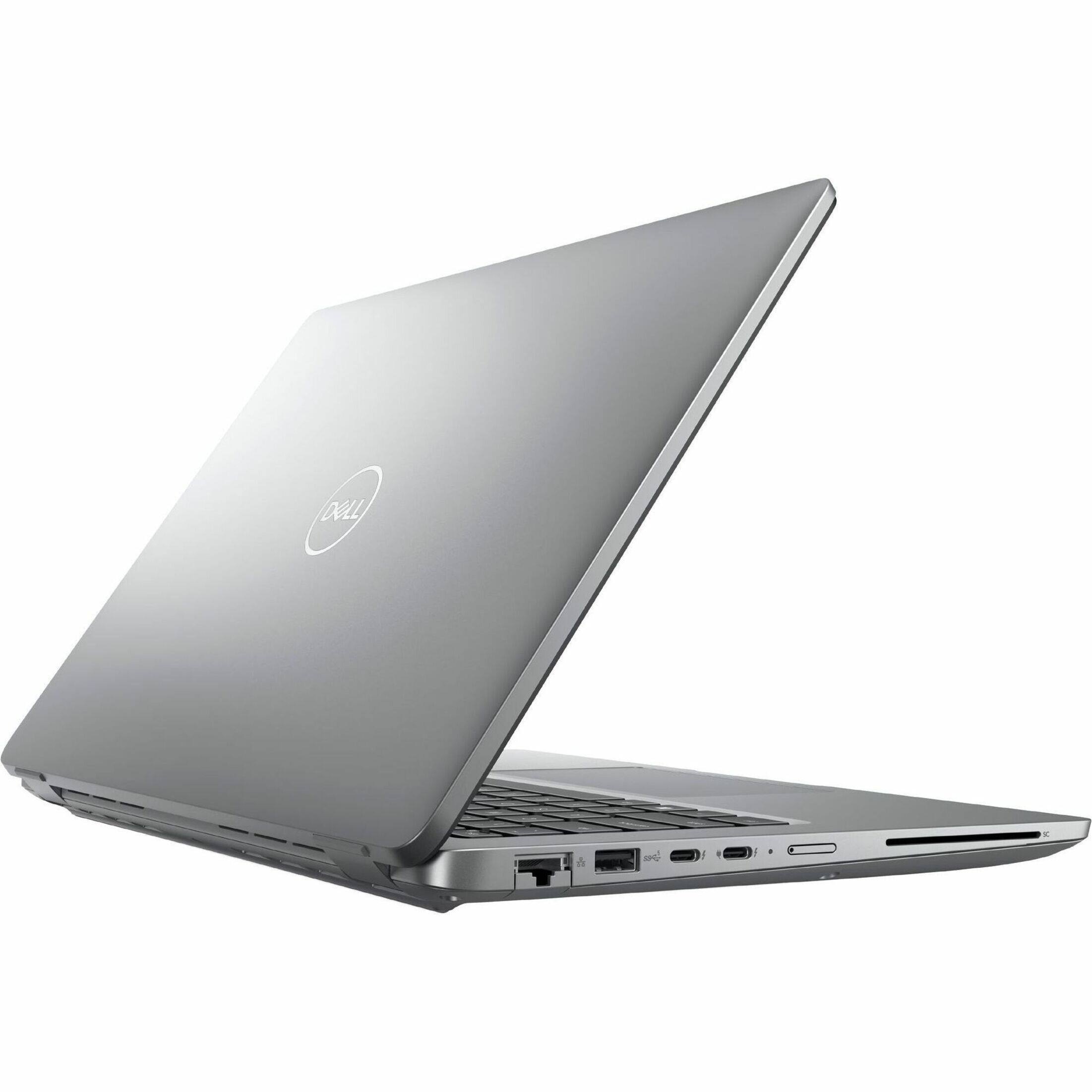 Alt View 19. Dell - Latitude 5000 14" Laptop - Intel Core Ultra 7 with 16GB Memory - 512 GB SSD - Titan Gray, Gray.