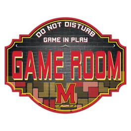 Fan Creations - Maryland Terrapins 12'' Game Room Tavern Sign - Multicolor