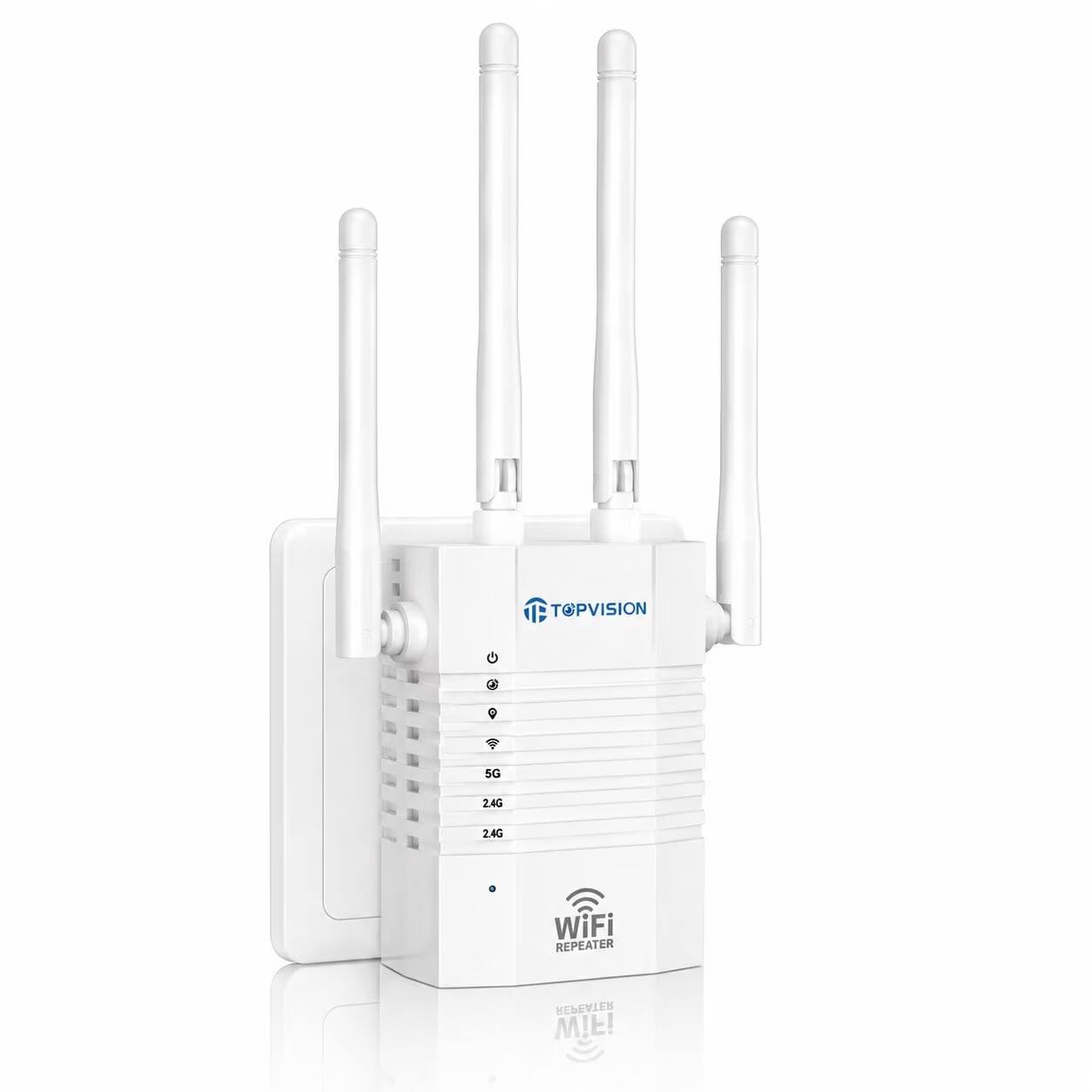 TOPVISION

5G
2.4G
2.4G
WiFi REPEATER
REPEATER M!E!