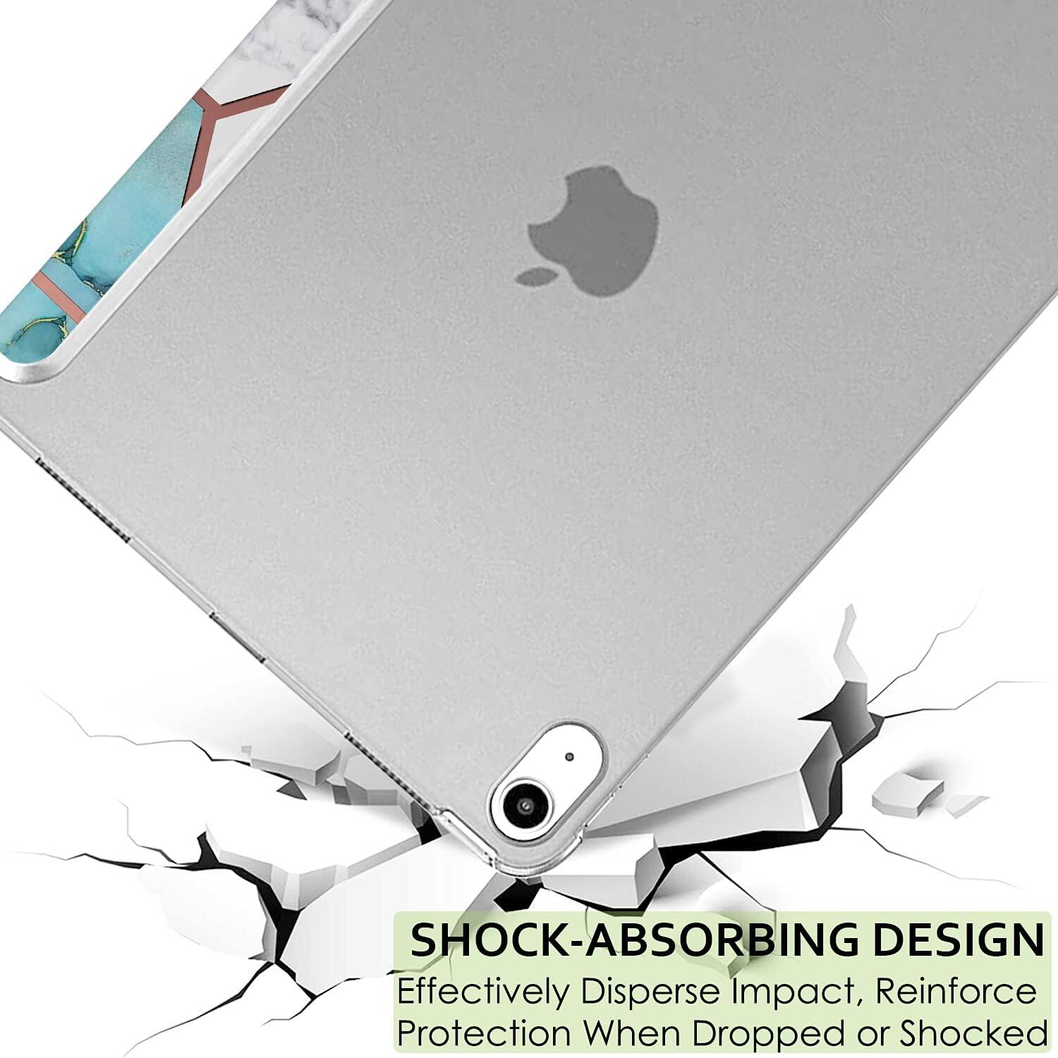 SHOCK-ABSORBING DESIGN  
Effectively Disperse Impact, Reinforce Protection When Dropped or Shocked