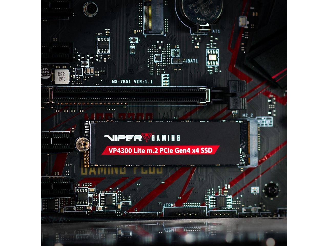 Patriot Memory Viper VP4300 Lite 1TB M.2 PCIe Gen4 x4 SSD