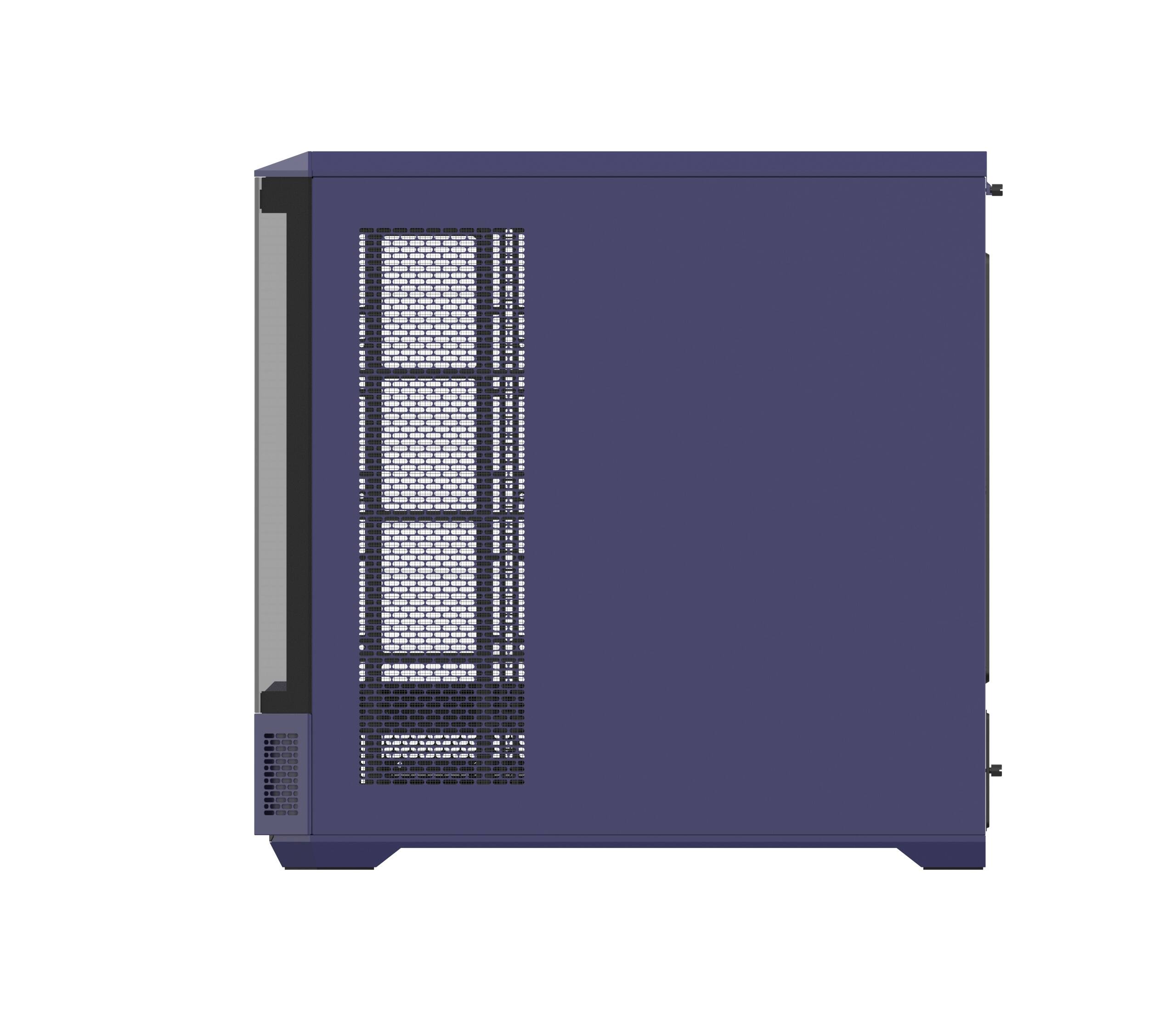 Back. Thermaltake - View 600 TG Full Tower ATX PC Case - Future Dusk.