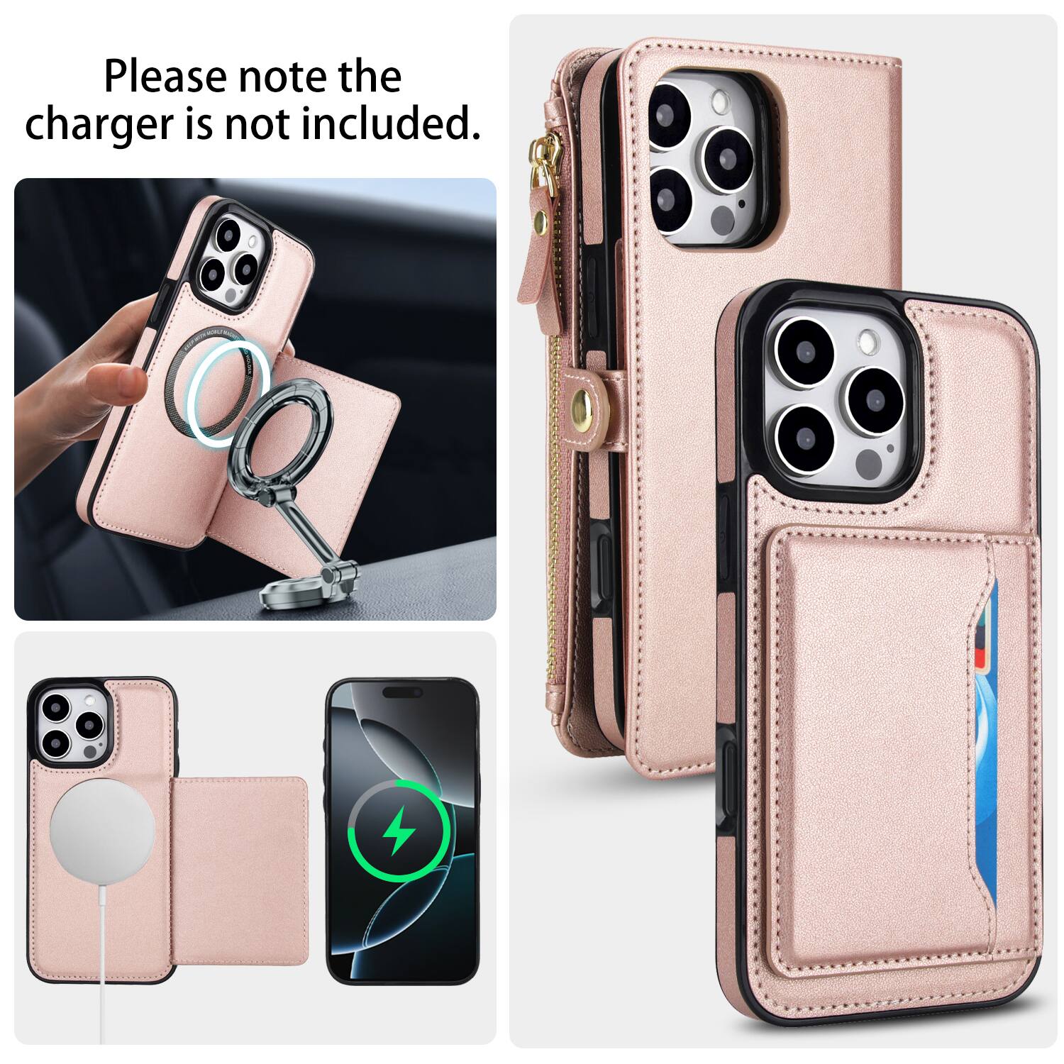 Please note the charger is not included.