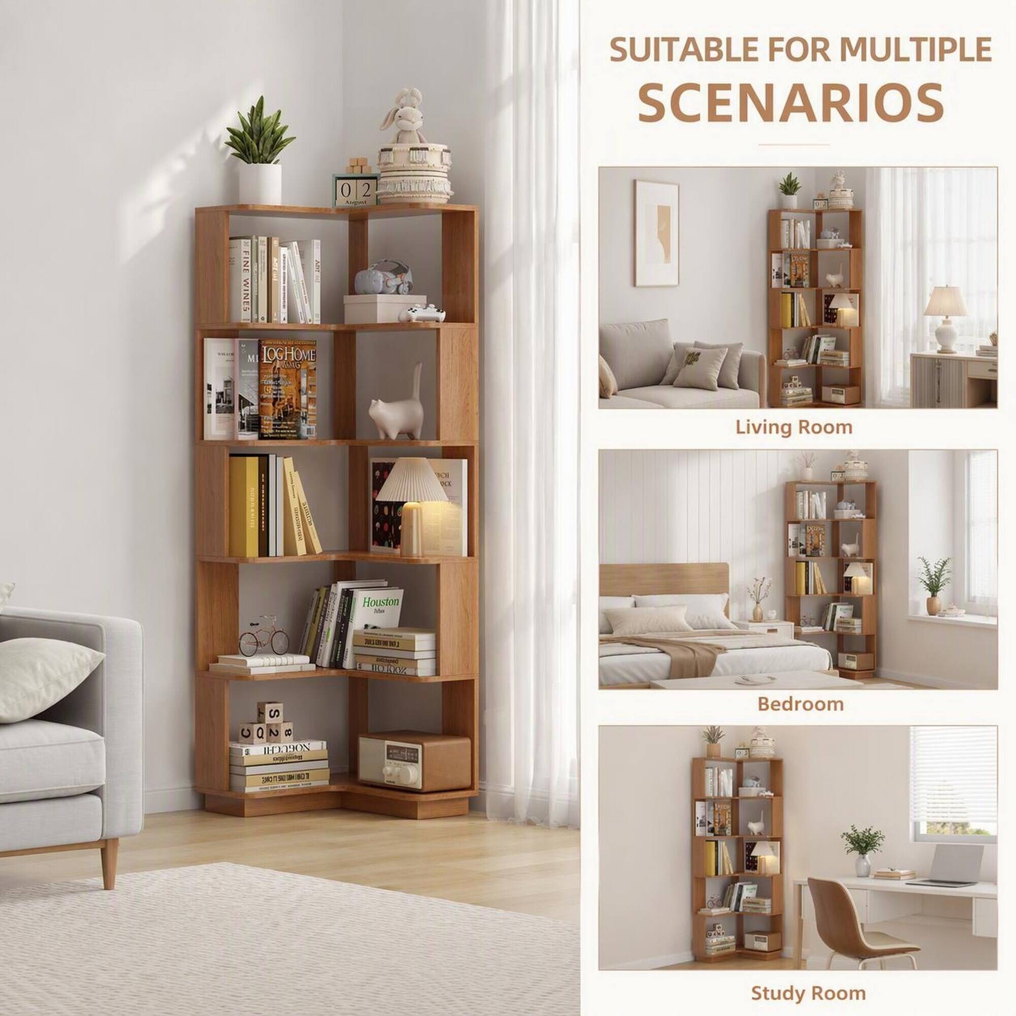 SUITABLE FOR MULTIPLE SCENARIOS

Living Room

Houston

DO KAY,
S 2 i NOGUCHI 3801901

Bedroom

Study Room
