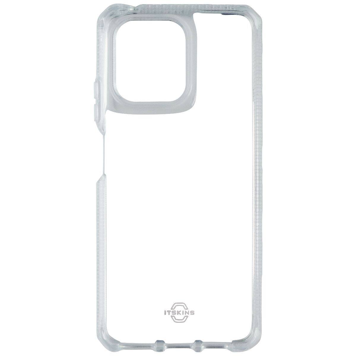 Front. Itskins - Spectrum_R Case for Motorola Moto G (2025) - Clear - Clear.
