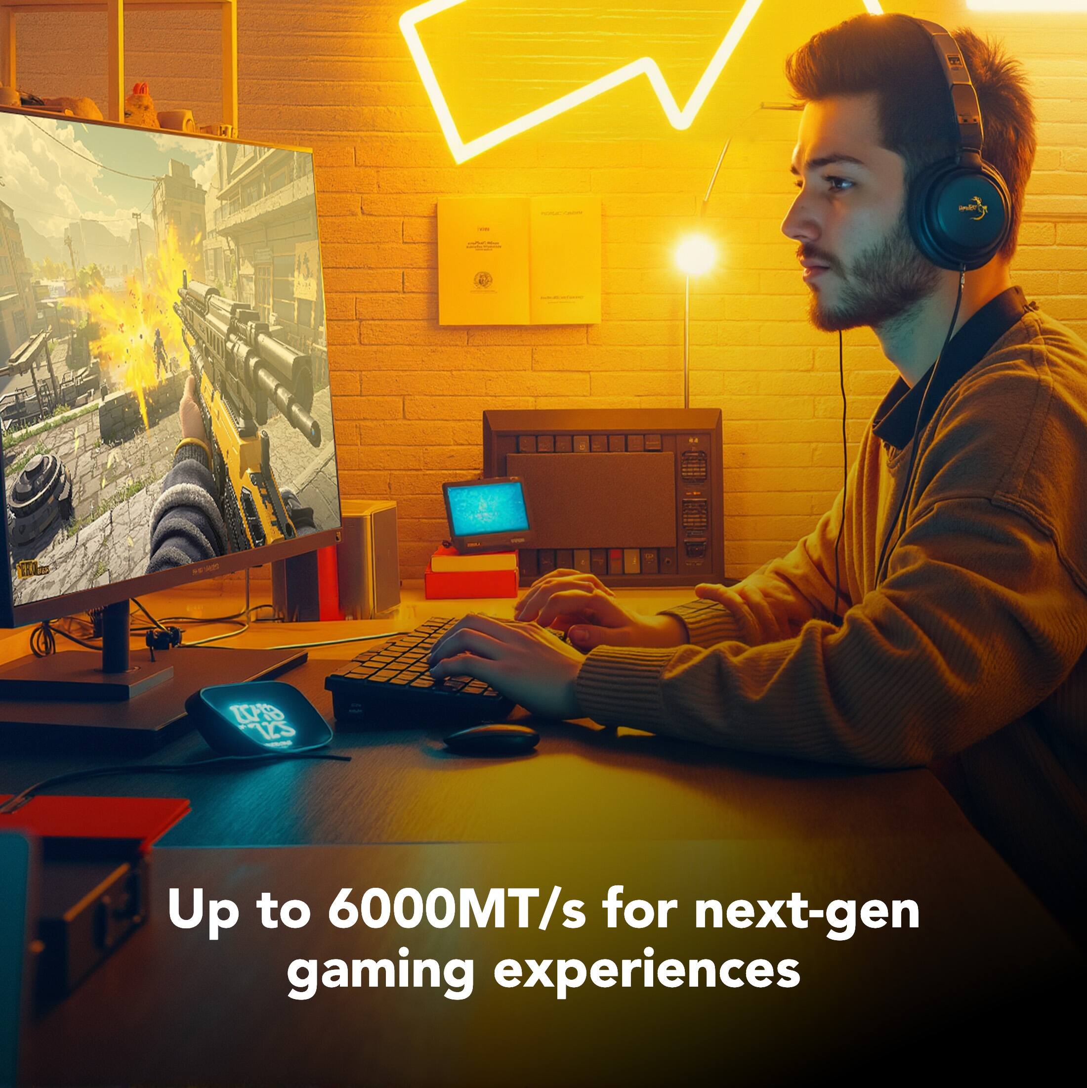 a | LCB I2S Up to 6000MT/s for next-gen gaming experiences