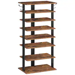 Rustic Brown 8 Tier (19.7"W)