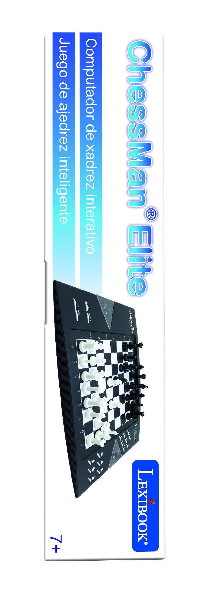 Juego de ajedrez inteligente Computador de xadrez interactivo 1 1 - - 1 ChessMan Elite of + LEXIBOOK