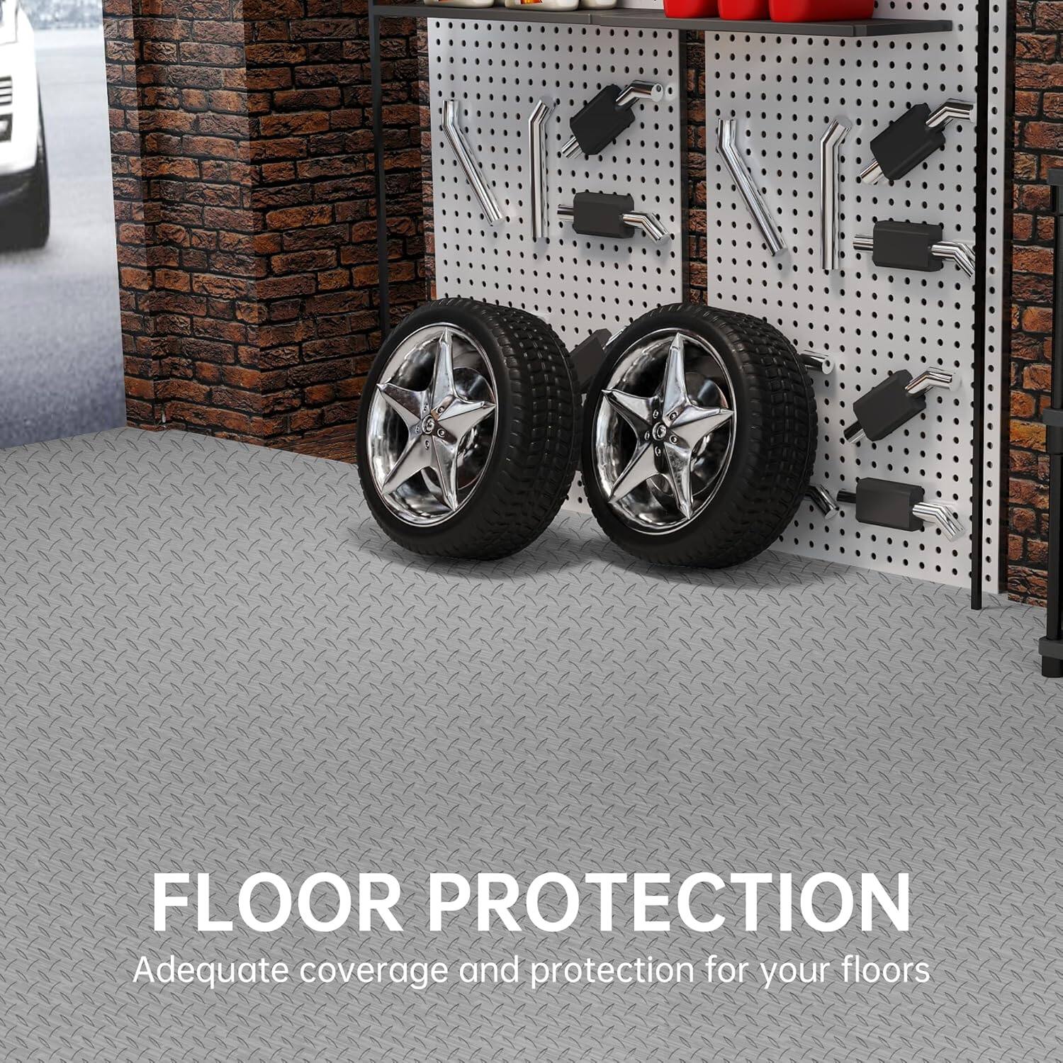FLOOR PROTECTION  
Adequate coverage and protection for your floors