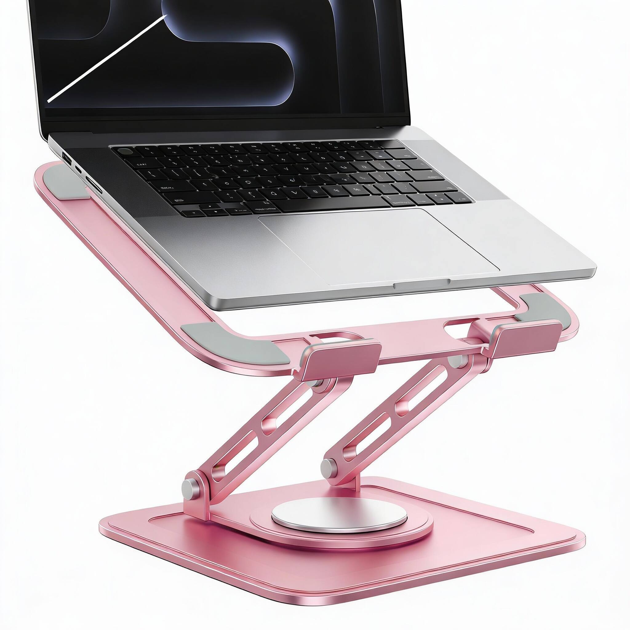Pink 10-16" Foldable Laptop Stand