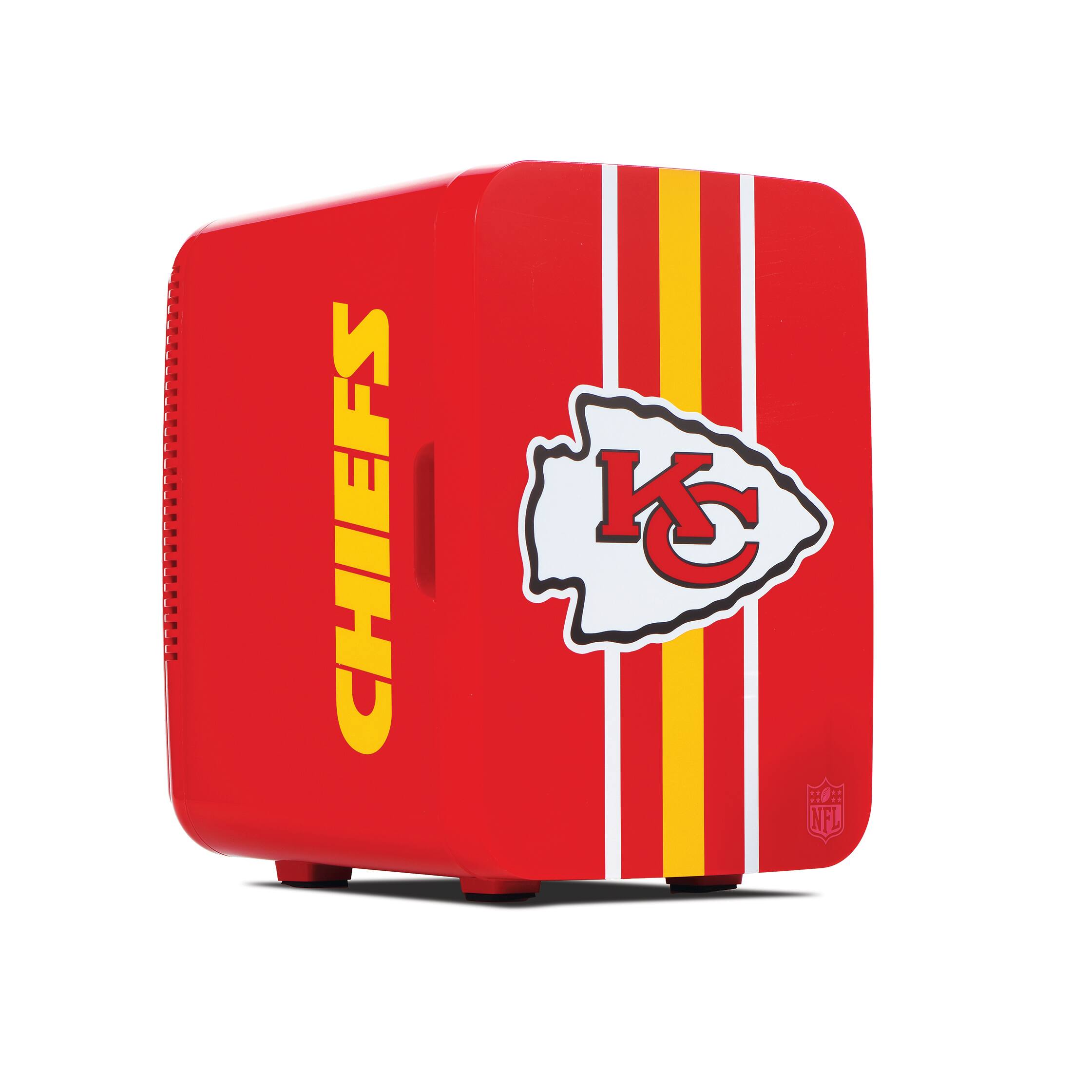 Ukonic NFL Kansas City Chiefs 15 Can Mini Fridge 10L AC/DC Portable ...