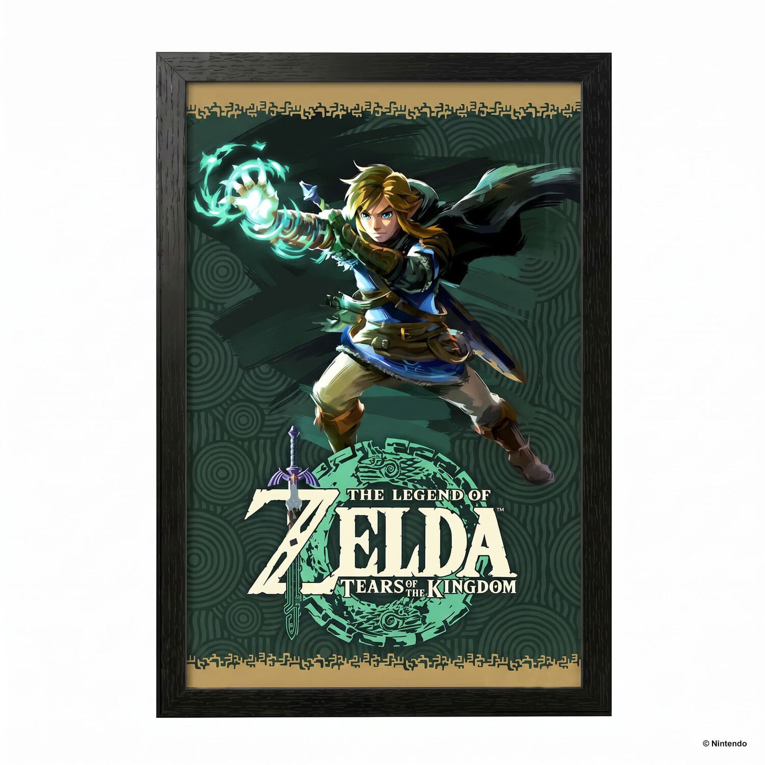 PopMarket - The Legend of Zelda: Tears of the Kingdom - Link Ultra Hand - 11x17 Framed Gel Coat - Multicolor price history on PriceWatchPro