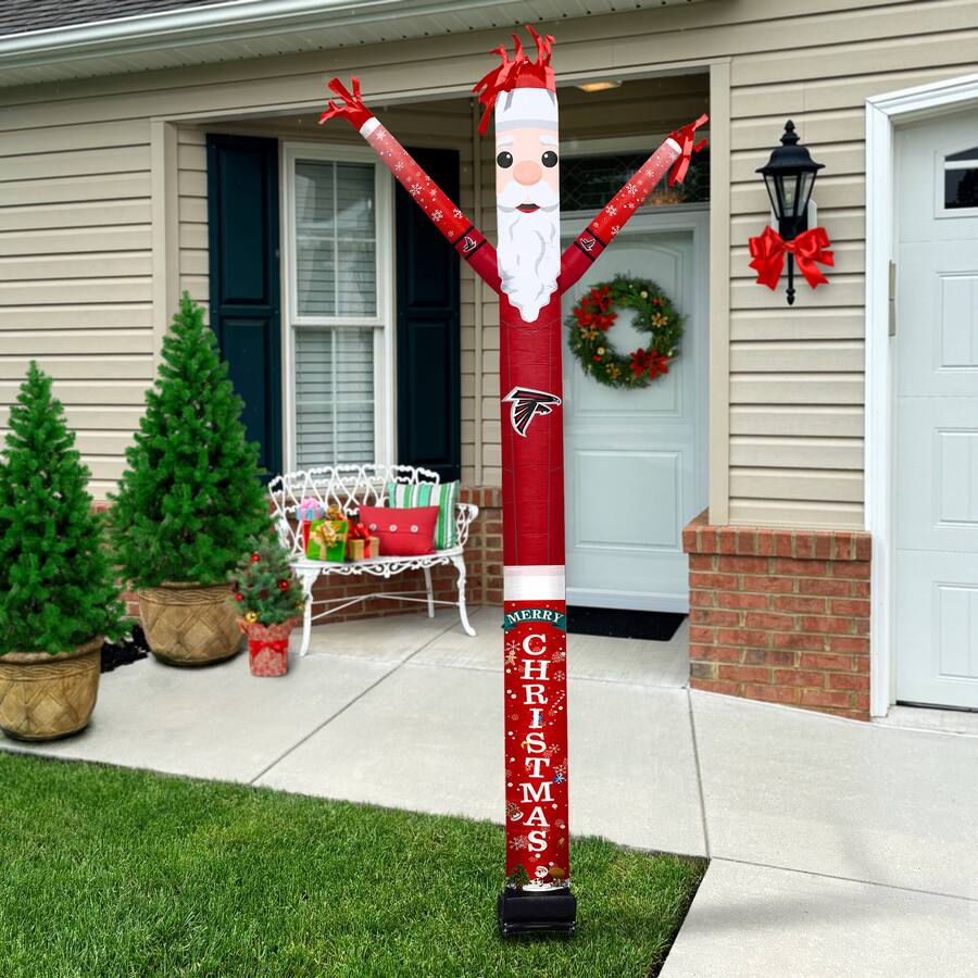 Sporticulture Atlanta Falcons Santa Claus Inflatable Crazy Sports Fan ...