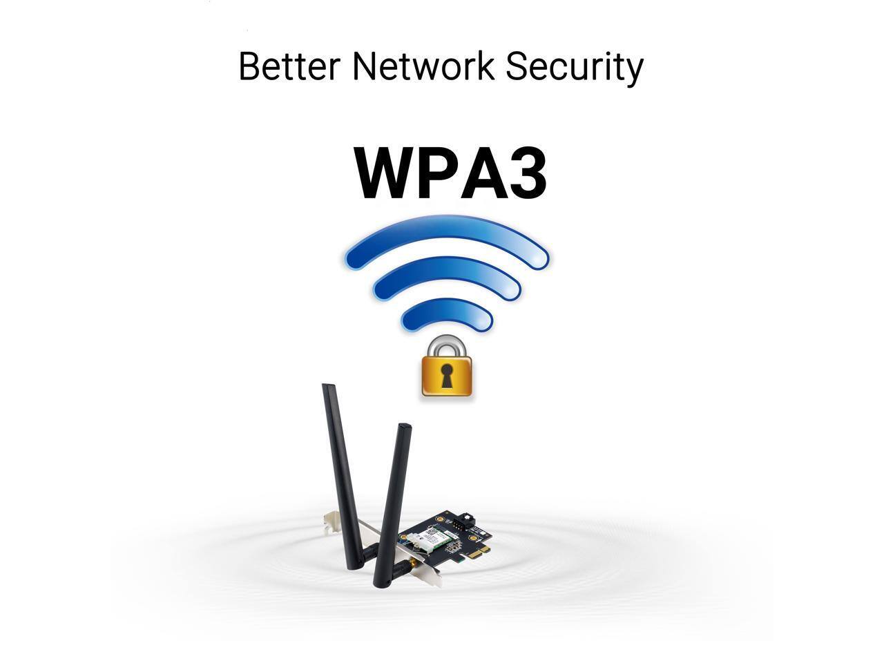 Better Network Security  
WPA3